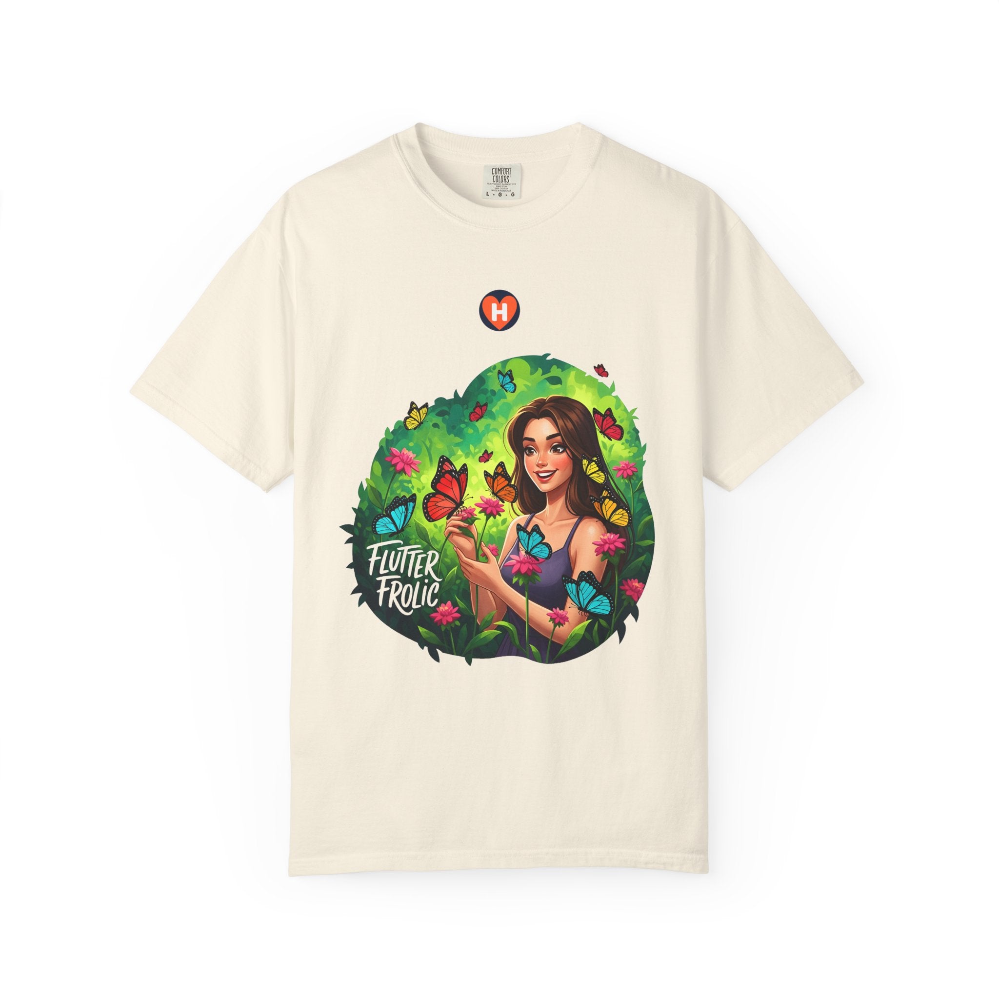 HobbyFlow Womens Essential Butterfly gardening Passionwear