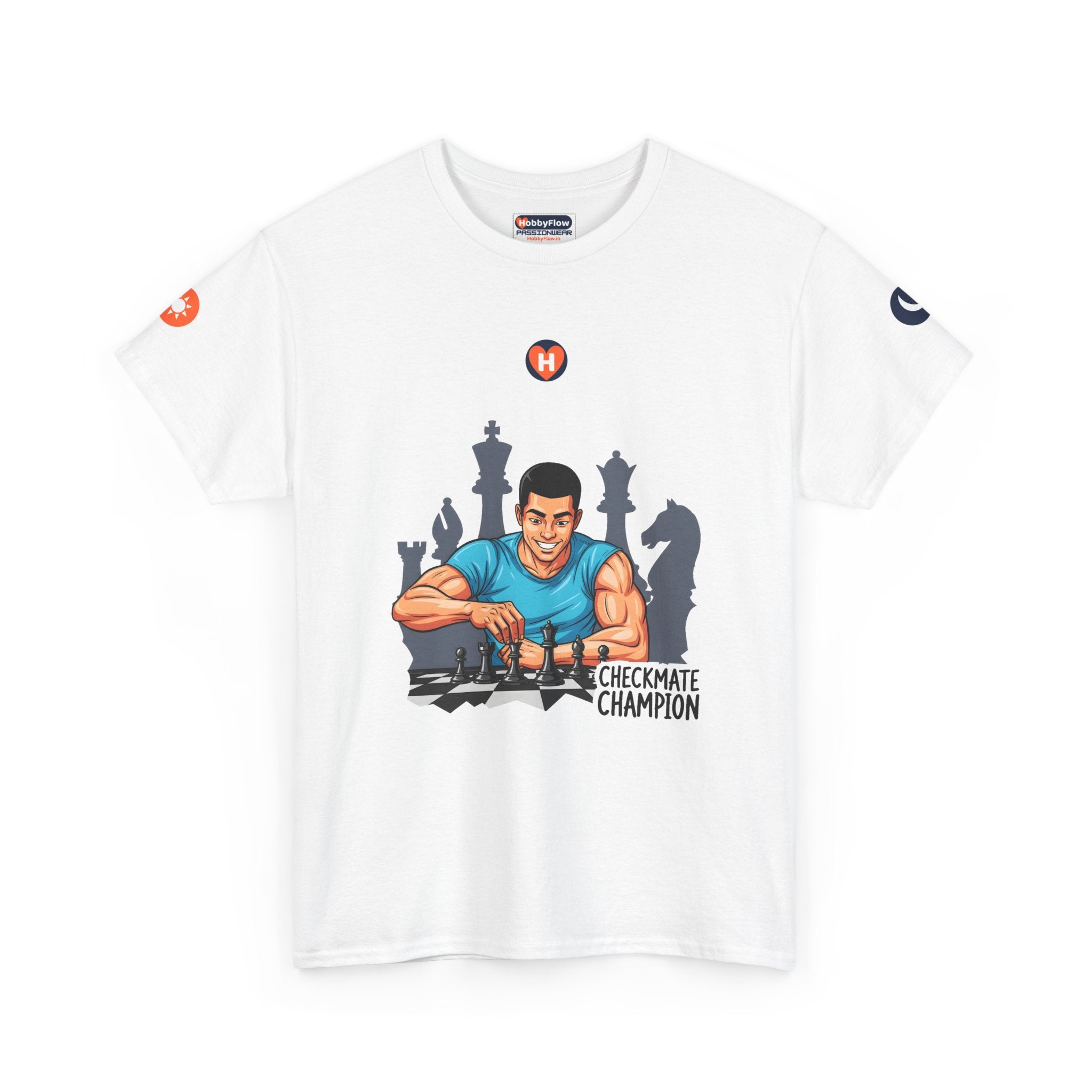 HobbyFlow #177 Chess Tee - Essential Games & Collecting Wear: Craft Strategies, Rule the Board!