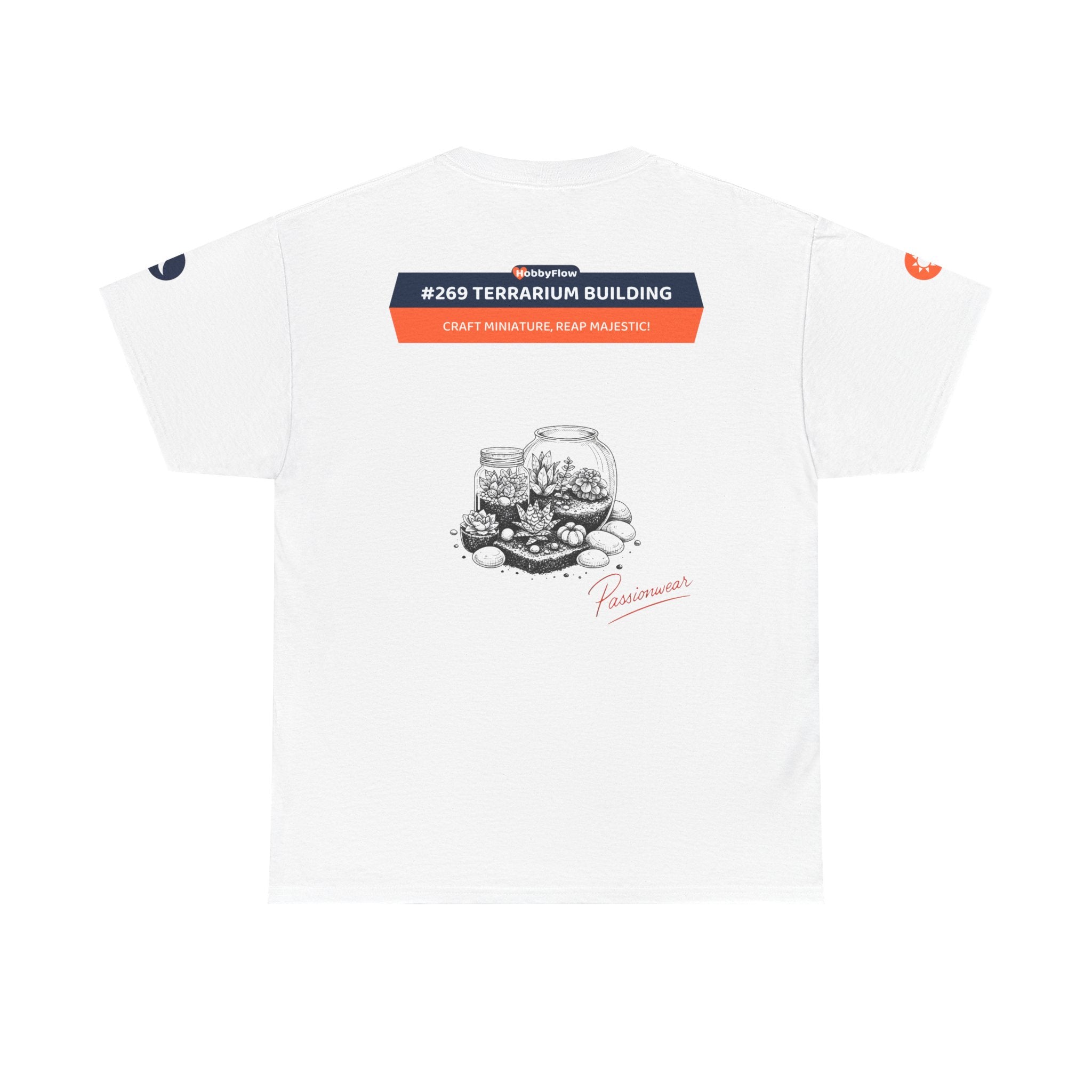 HobbyFlow #269 Terrarium building Tee - Essential Gardening & Nature Wear: Craft Miniature, Reap Majestic!