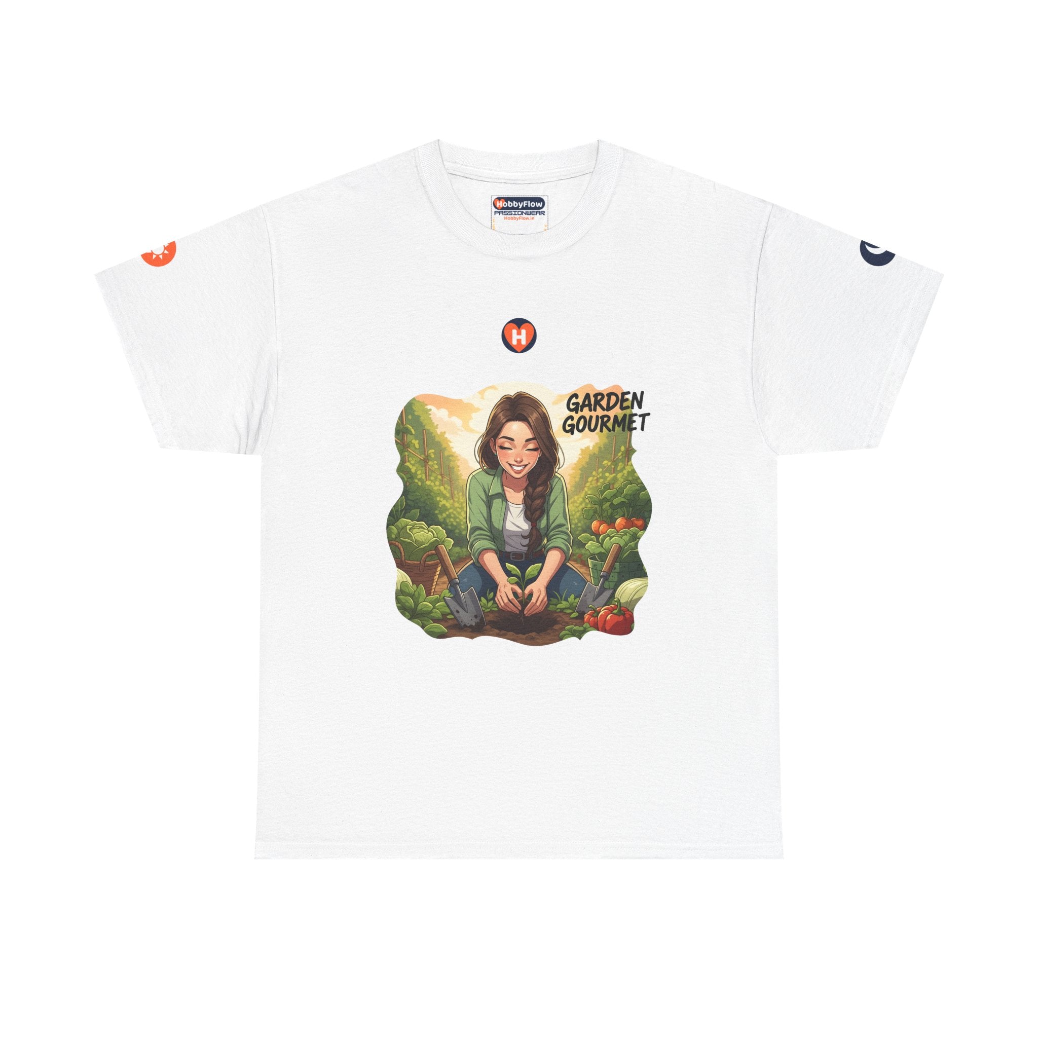 HobbyFlow #251 Gardening for food (e.g. vegetable gardening) Tee - Essential Food & Drink Wear: Sow today, feast tomorrow!