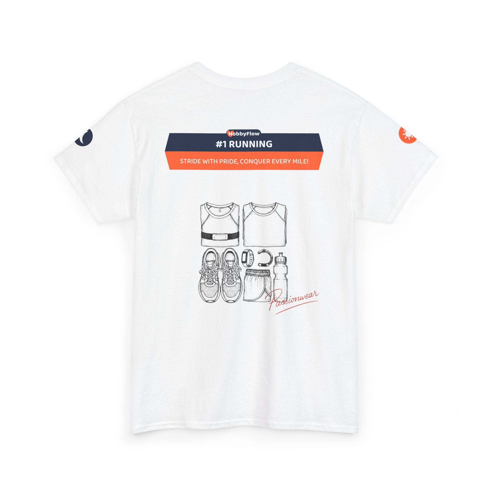 HobbyFlow #1 Running Tee - Essential Sports & Adventure Wear: Stride with Pride, Conquer Every Mile!