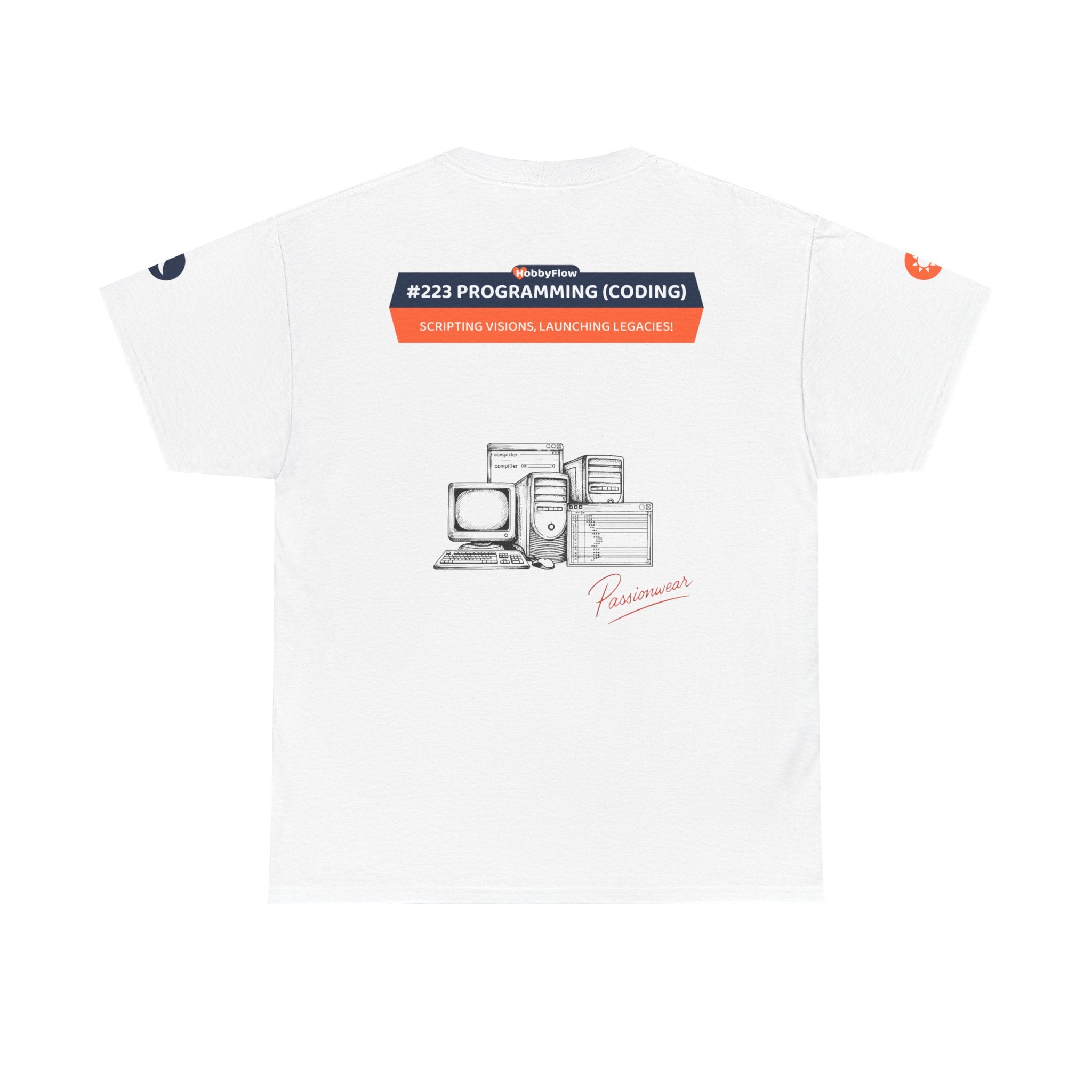 HobbyFlow #223 Programming (Coding) Tee - Essential Technology & DIY Wear: Scripting Visions, Launching Legacies!