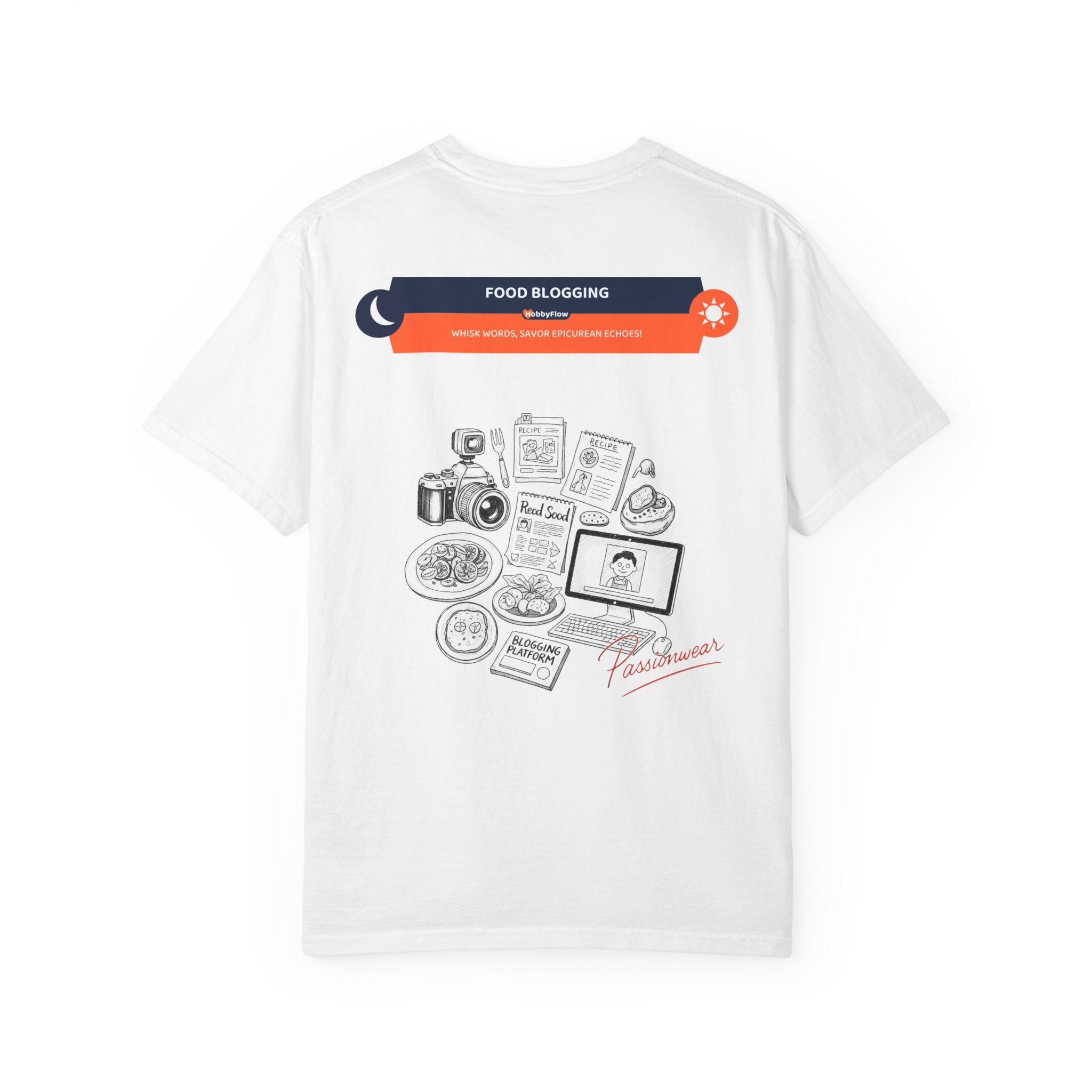 HobbyFlow Womens Essential Food blogging Passionwear