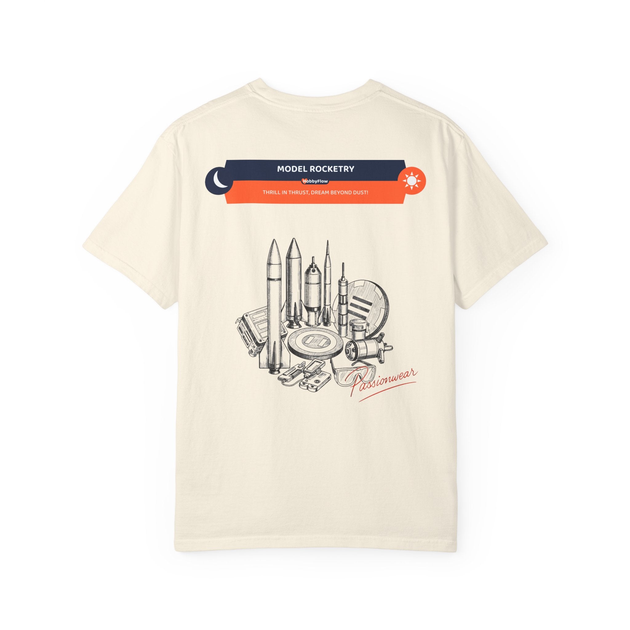 HobbyFlow Mens Essential Model rocketry Passionwear