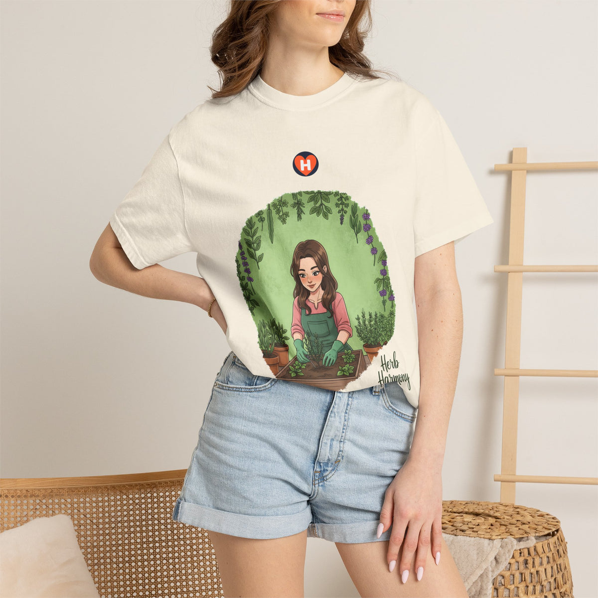 HobbyFlow Womens Essential Herb gardening Passionwear