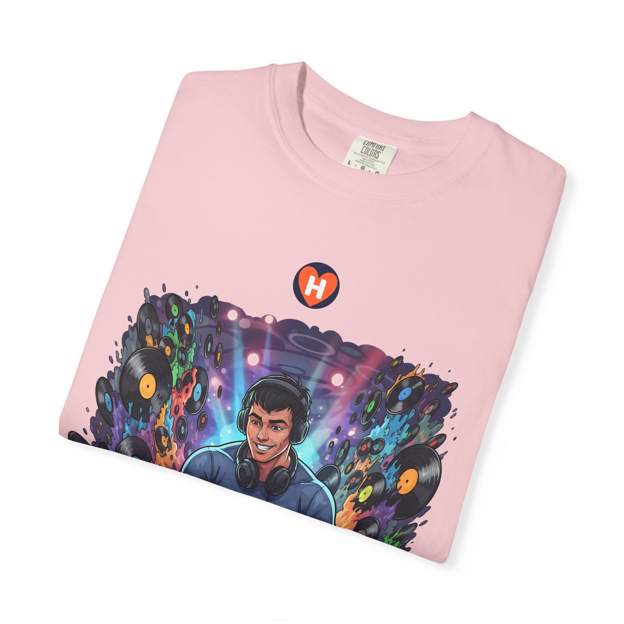 HobbyFlow Mens Essential Vinyl DJing (DJ for turntables) Passionwear