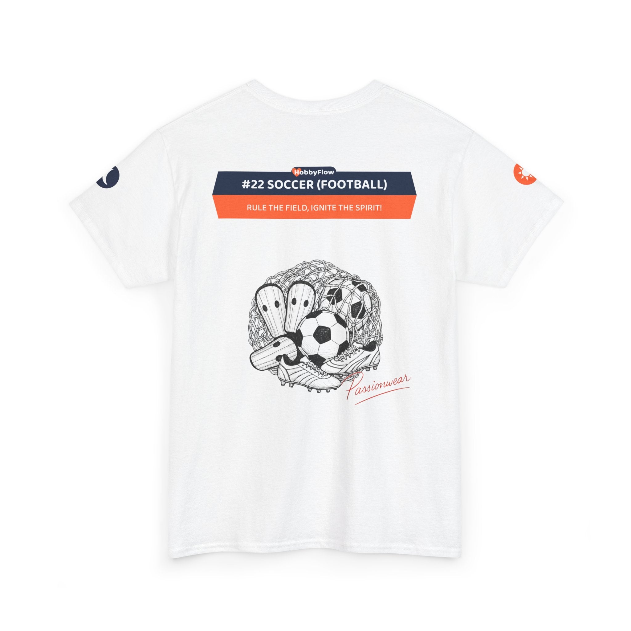 HobbyFlow #22 Soccer (Football) Tee - Essential Sports & Adventure Wear: Rule the Field, Ignite the Spirit!