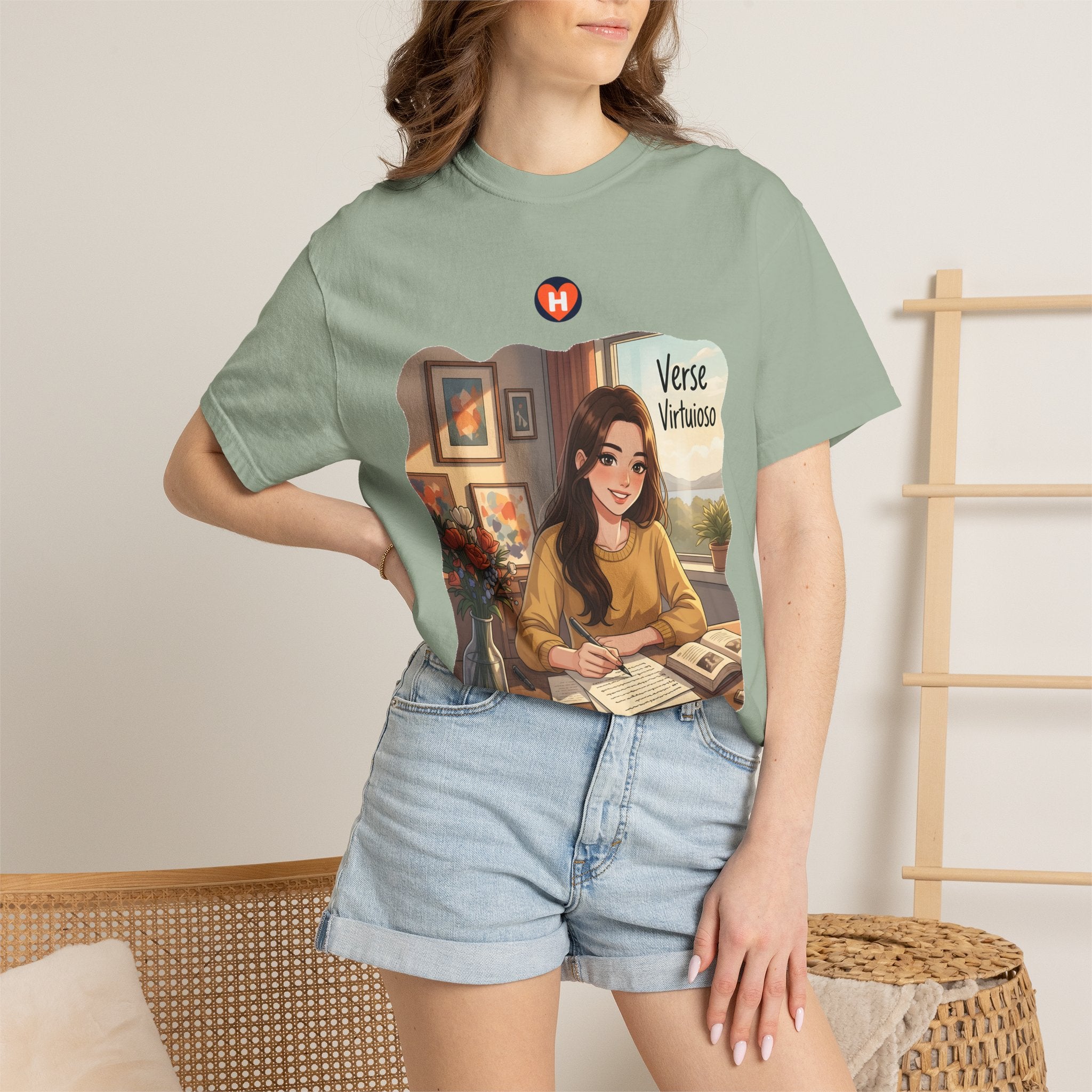 HobbyFlow Womens Essential Poetry writing Passionwear