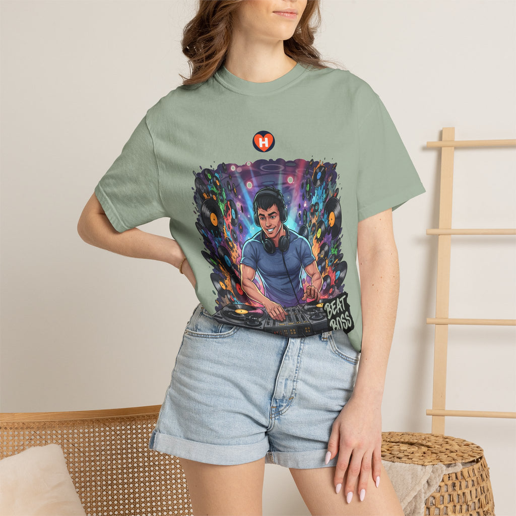 HobbyFlow Mens Essential Vinyl DJing (DJ for turntables) Passionwear