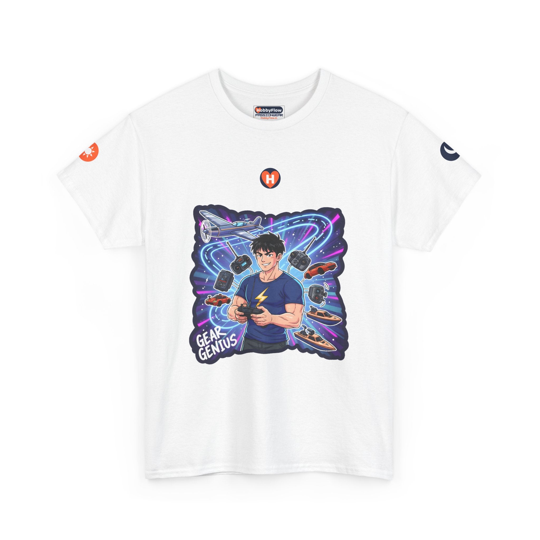 HobbyFlow #226 Radio control (RC) vehicles Tee - Essential Technology & DIY Wear: Dream in Gears, Roar in Radios!