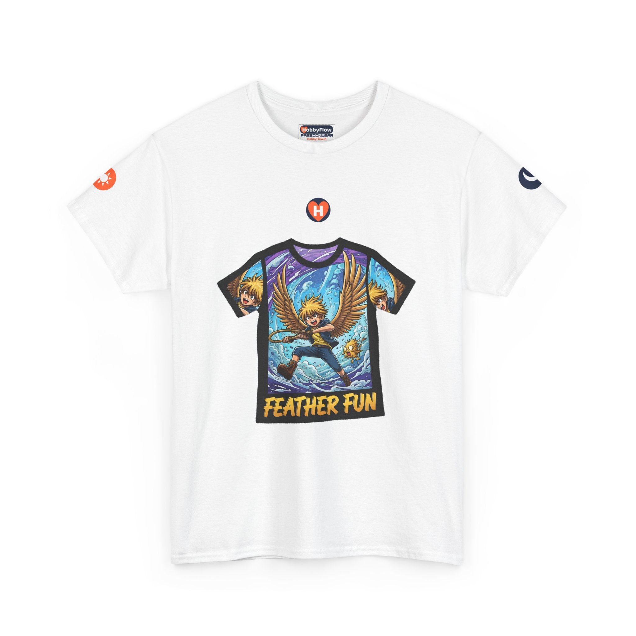 HobbyFlow #273 Bird feeding Tee - Essential Gardening & Nature Wear: Chirp in Cheer, Revel in Reverie!