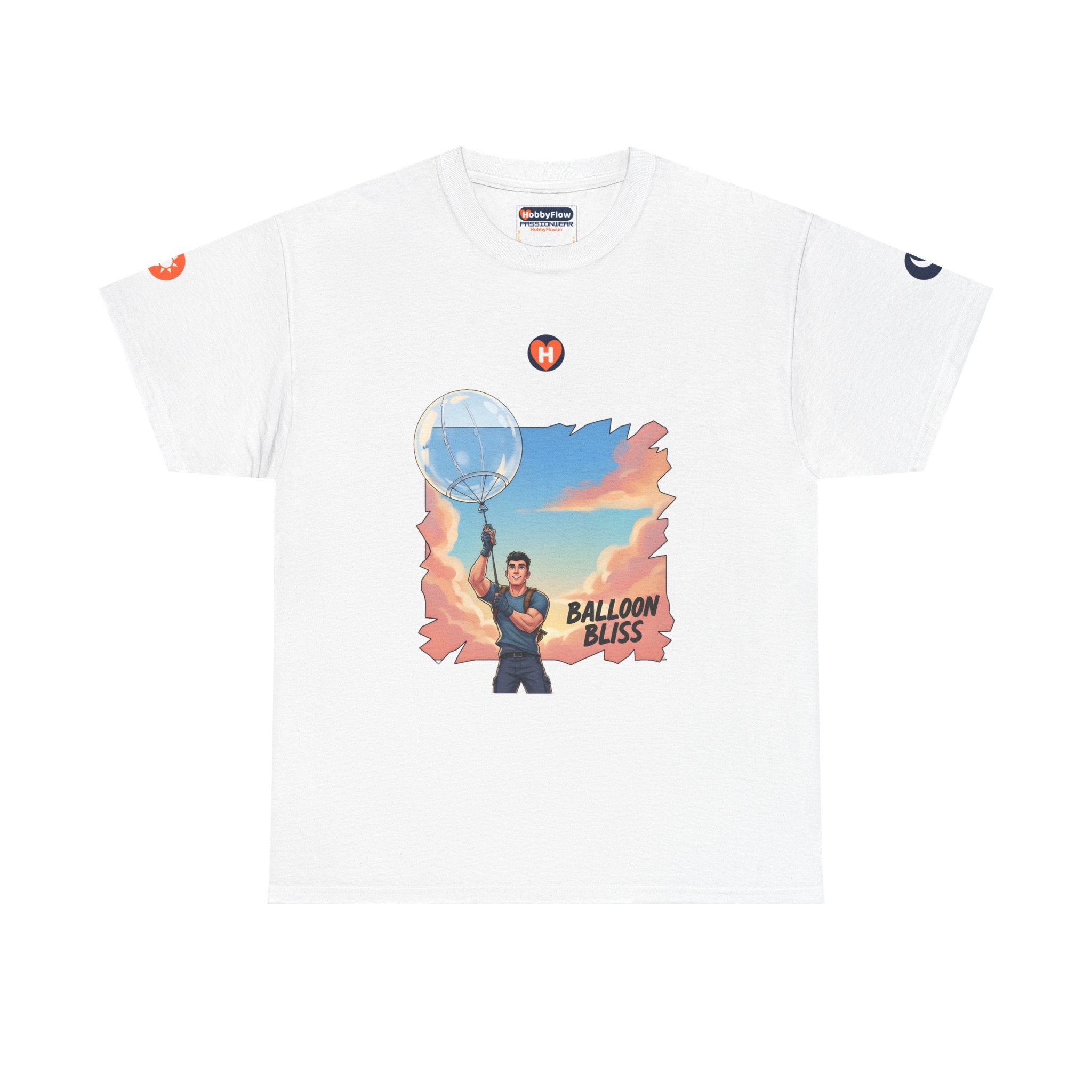 HobbyFlow #219 Weather balloon launching Tee - Essential Technology & DIY Wear: Skyward Bound, Passion Unfound!