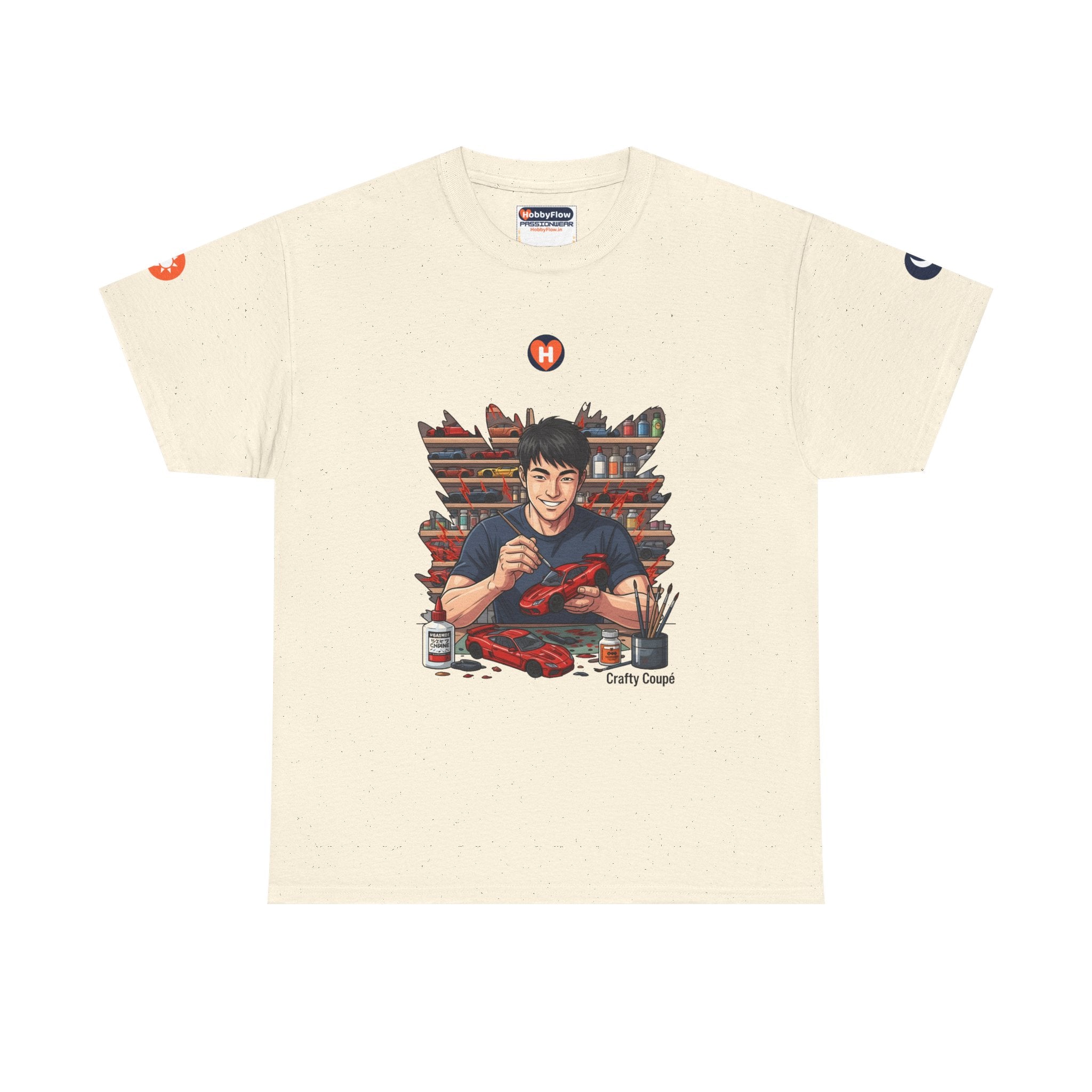 HobbyFlow #192 Model cars Tee - Essential Games & Collecting Wear: Crafted Precision, Miniature Majesty!