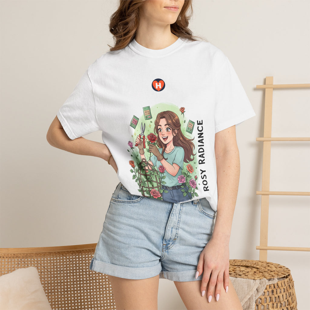 HobbyFlow Womens Essential Rose gardening Passionwear