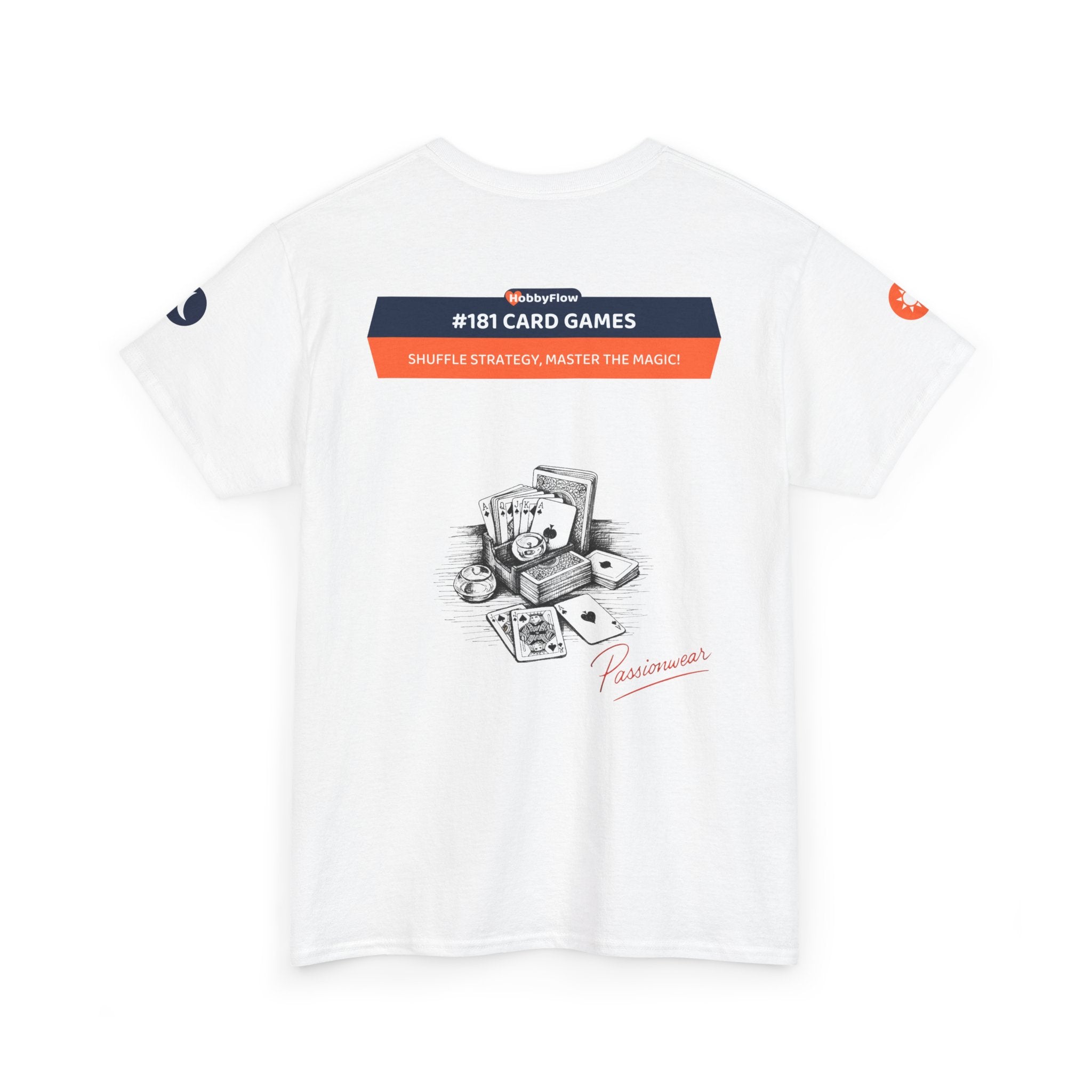 HobbyFlow #181 Card games Tee - Essential Games & Collecting Wear: Shuffle Strategy, Master the Magic!