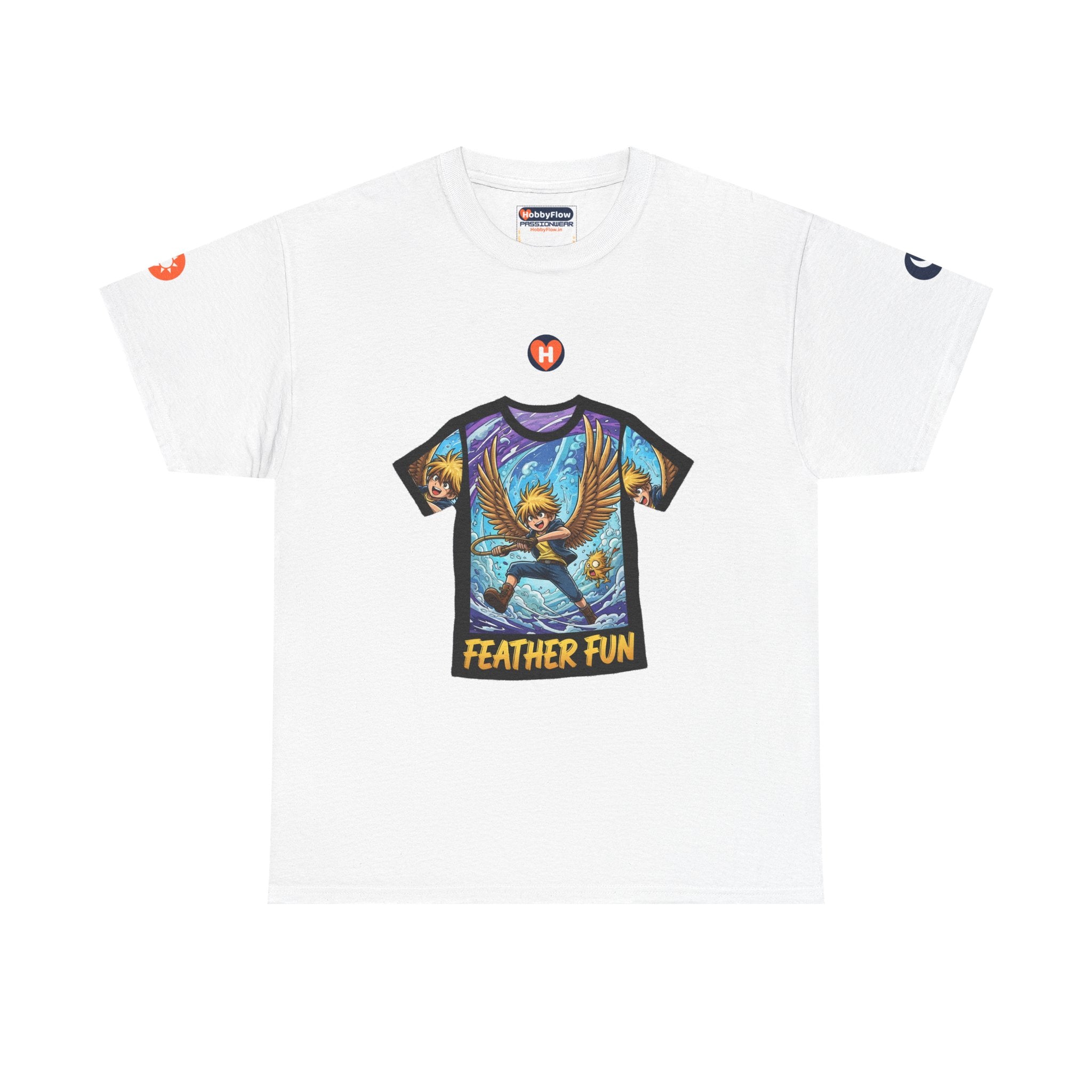 HobbyFlow #273 Bird feeding Tee - Essential Gardening & Nature Wear: Chirp in Cheer, Revel in Reverie!