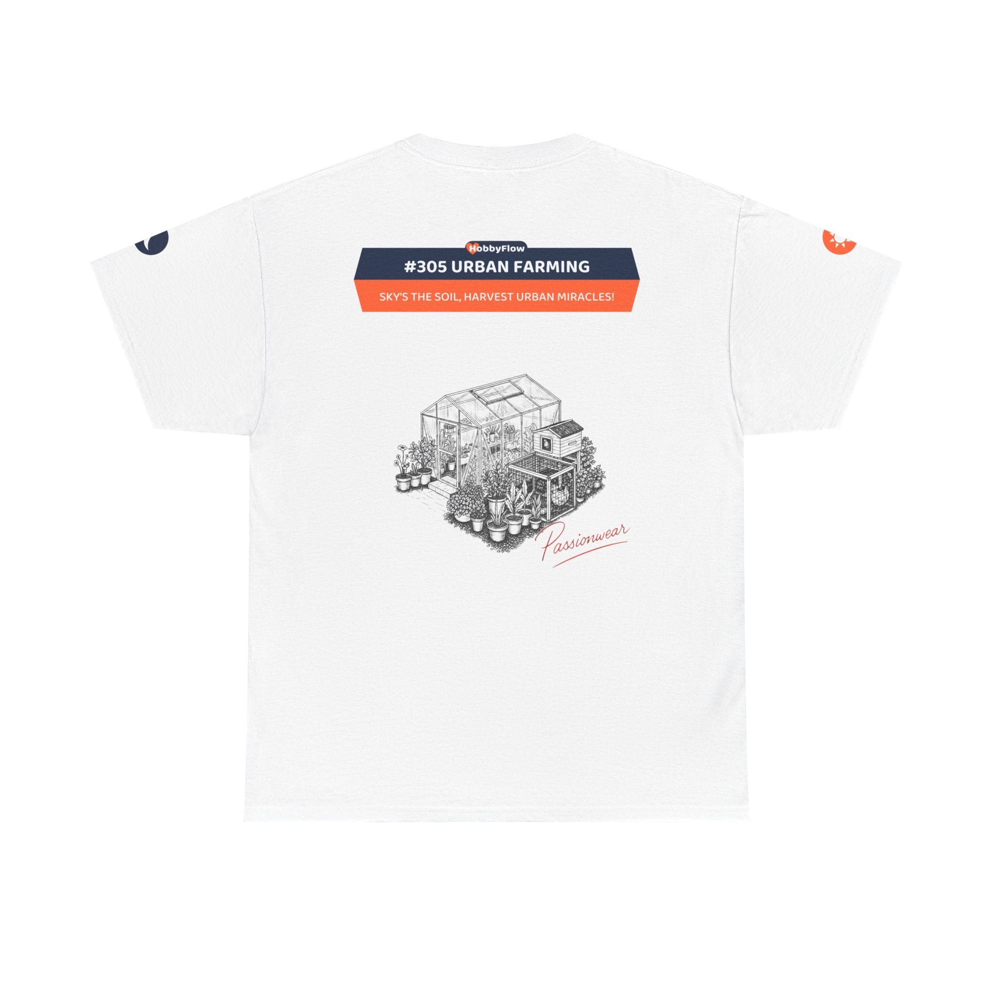 HobbyFlow #305 Urban farming Tee - Essential Animals & Pets Wear: Sky's the Soil, Harvest Urban Miracles!