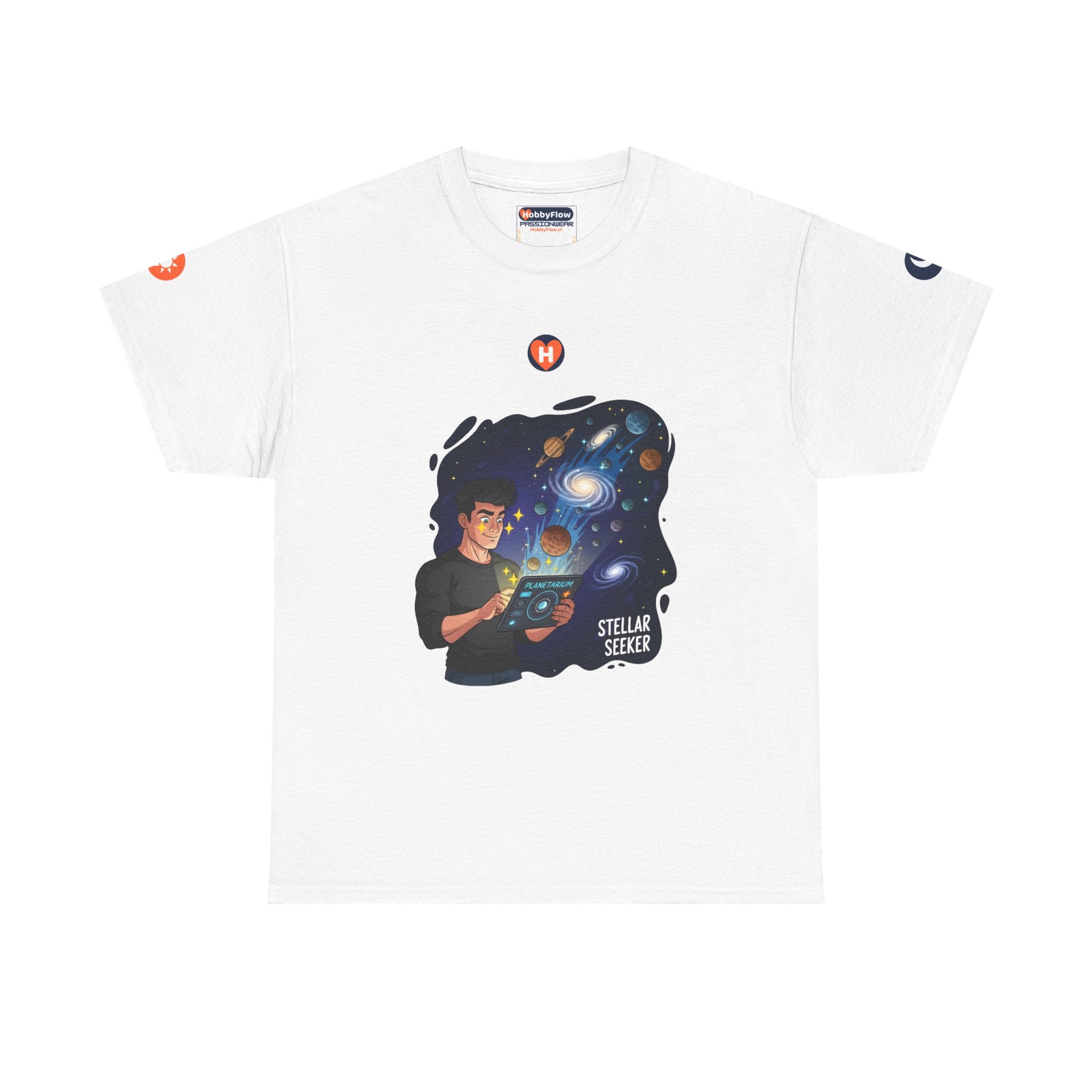 HobbyFlow #318 Astronomy software Tee - Essential Intellectual & Educational Wear: Galaxies Within Grasp, Passion Through Pixels.