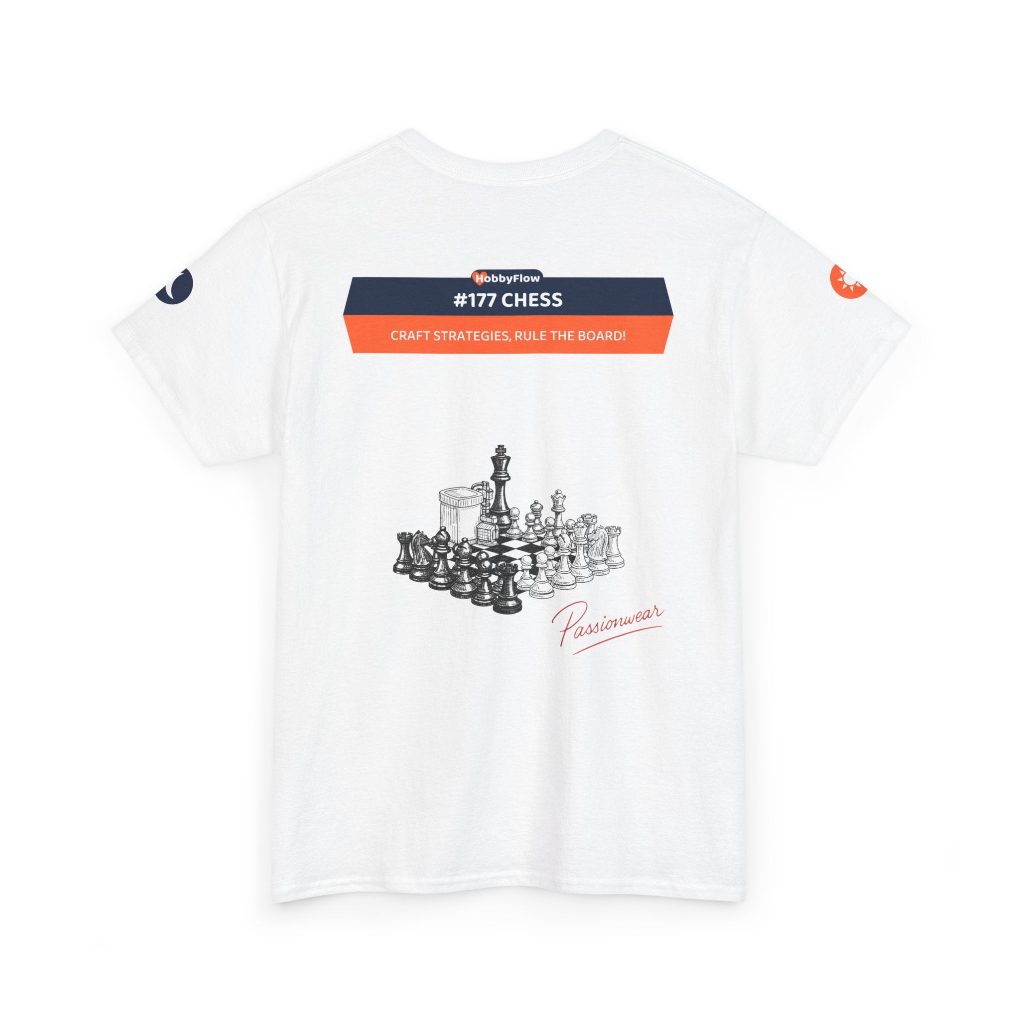 HobbyFlow #177 Chess Tee - Essential Games & Collecting Wear: Craft Strategies, Rule the Board!