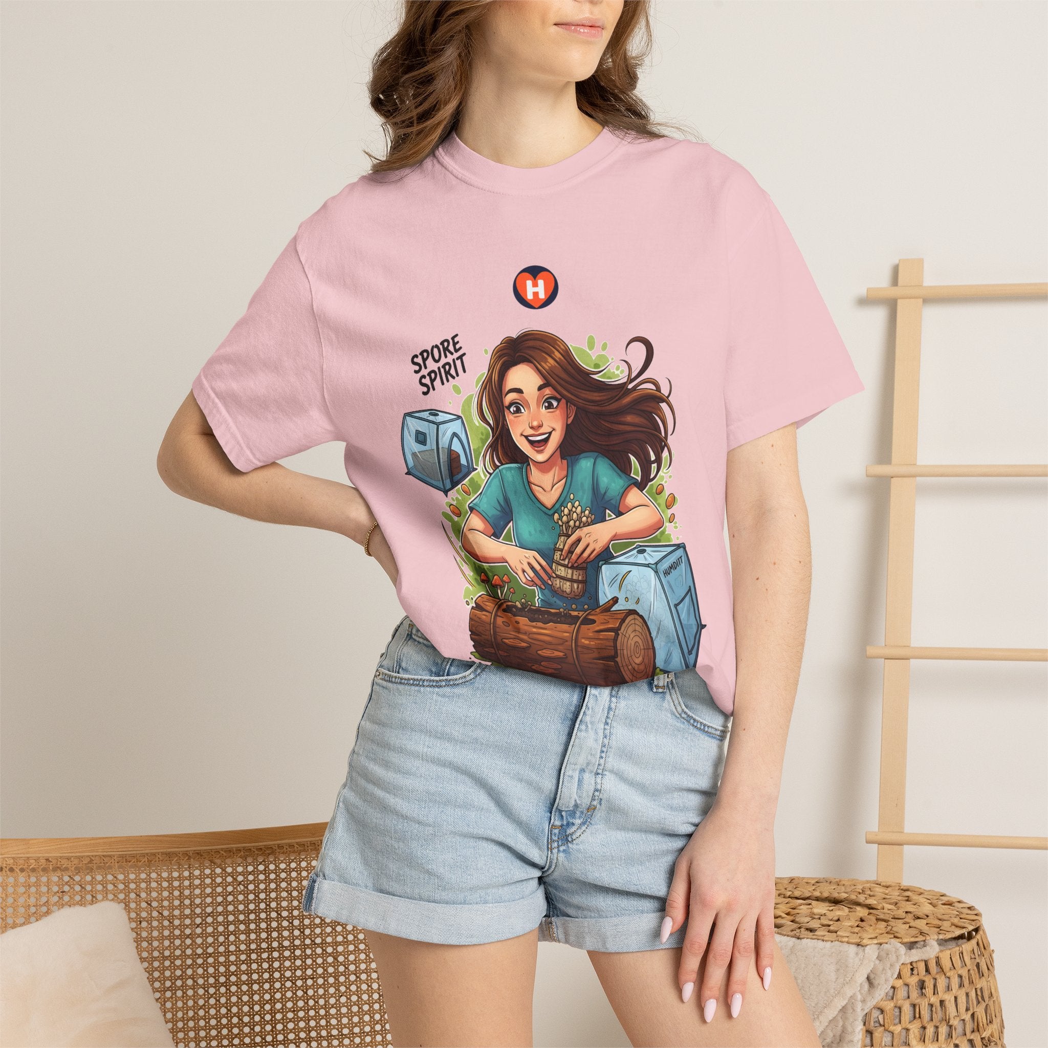 HobbyFlow Womens Essential Mushroom cultivation Passionwear