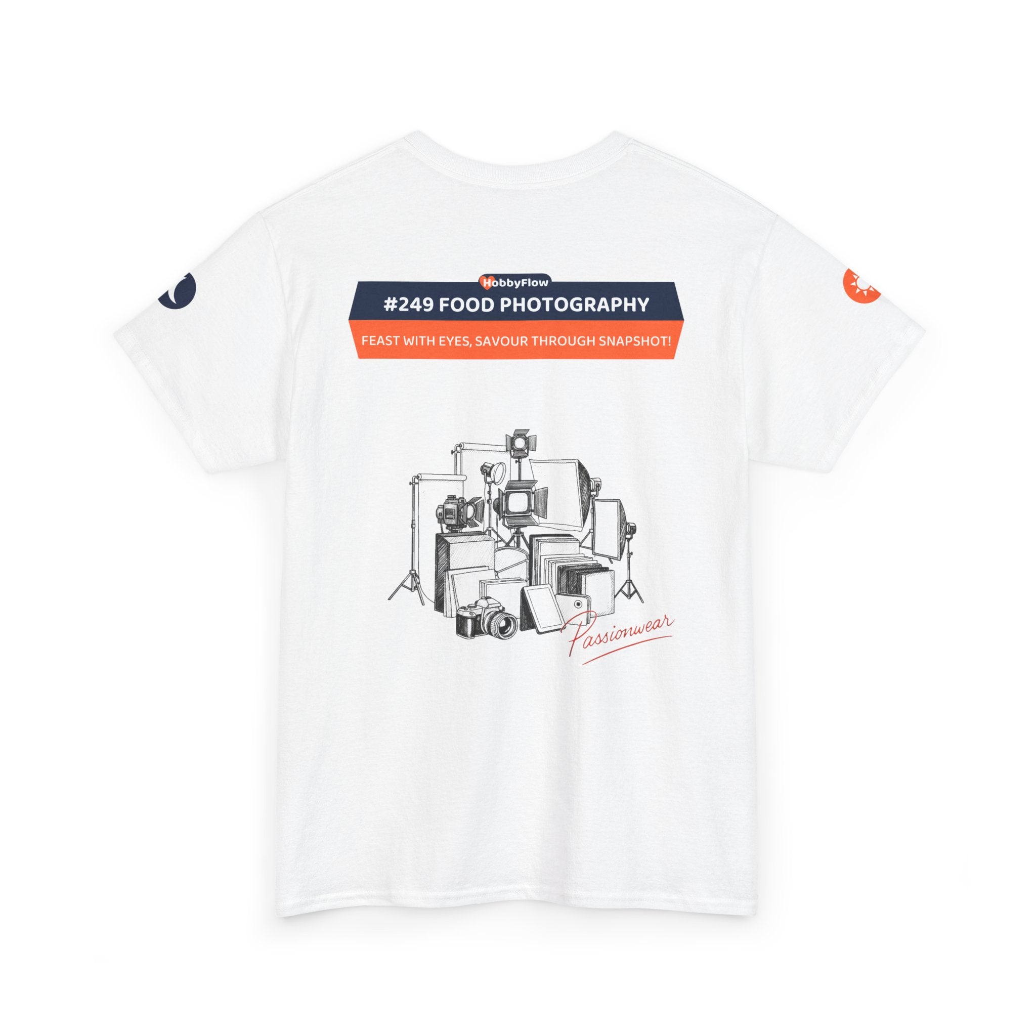 HobbyFlow #249 Food photography Tee - Essential Food & Drink Wear: Feast With Eyes, Savour Through Snapshot!