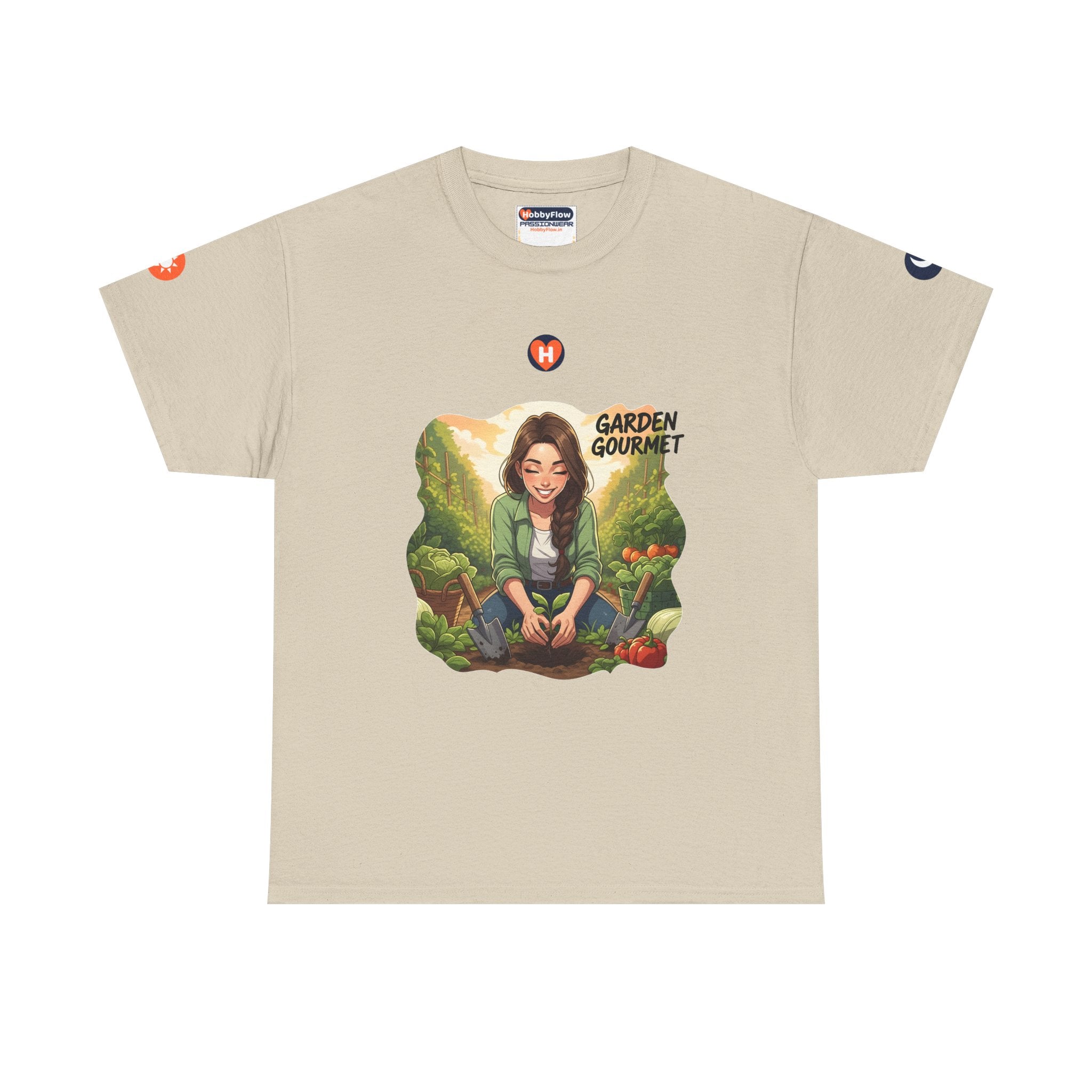 HobbyFlow #251 Gardening for food (e.g. vegetable gardening) Tee - Essential Food & Drink Wear: Sow today, feast tomorrow!