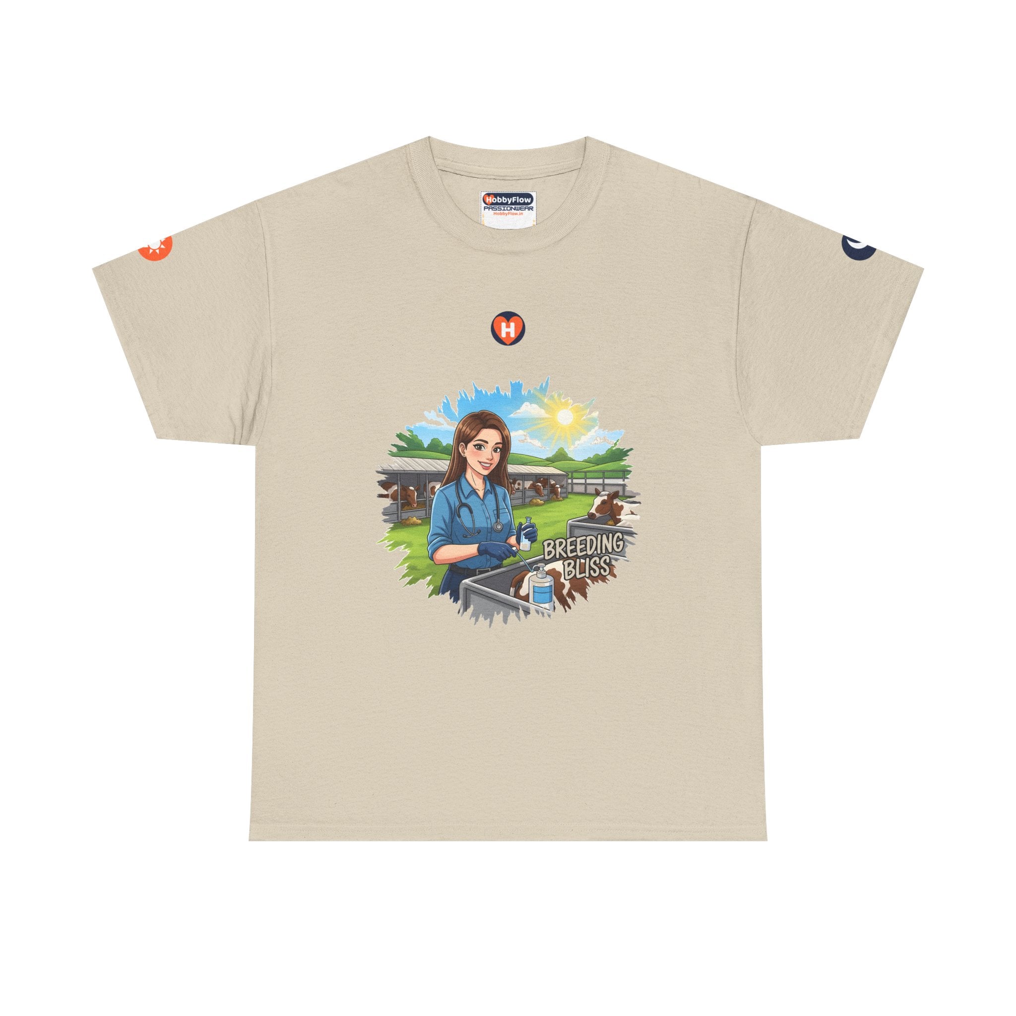 HobbyFlow #295 Animal breeding Tee - Essential Animals & Pets Wear: Nurture Nature's Wonders, Cradle Life's Song.