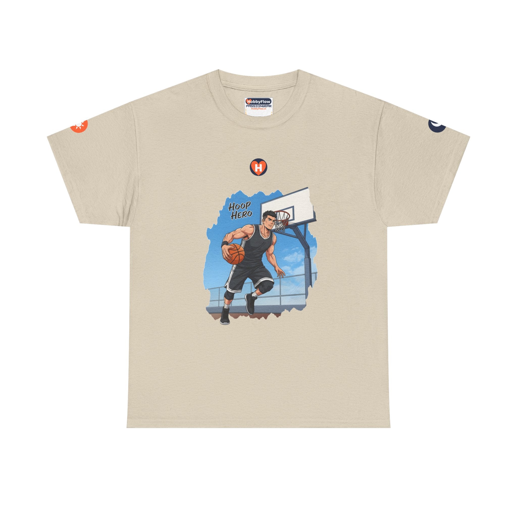 HobbyFlow #21 Basketball Tee - Essential Sports & Adventure Wear: Unleash the Bounce, Seize the Game!