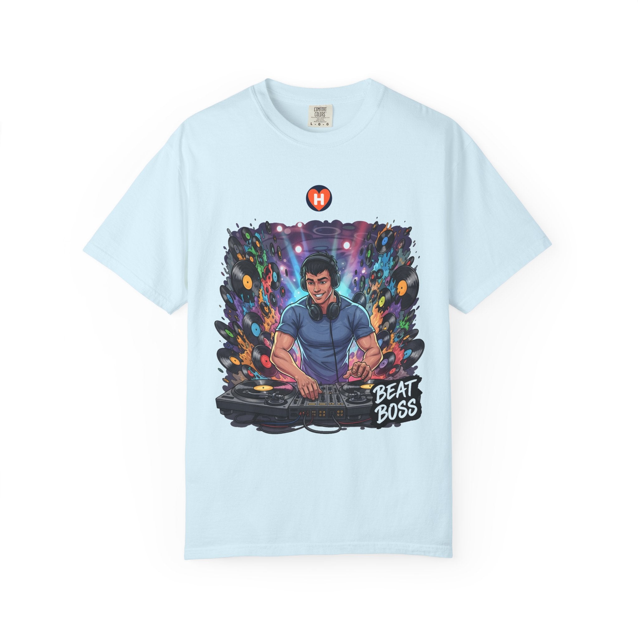 HobbyFlow Mens Essential Vinyl DJing (DJ for turntables) Passionwear