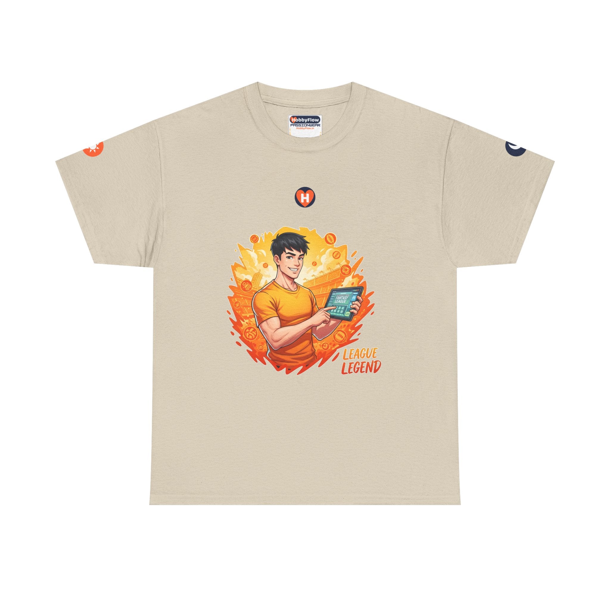 HobbyFlow #183 Fantasy sports Tee - Essential Games & Collecting Wear: Dream in Drafts, Triumph in Teams.