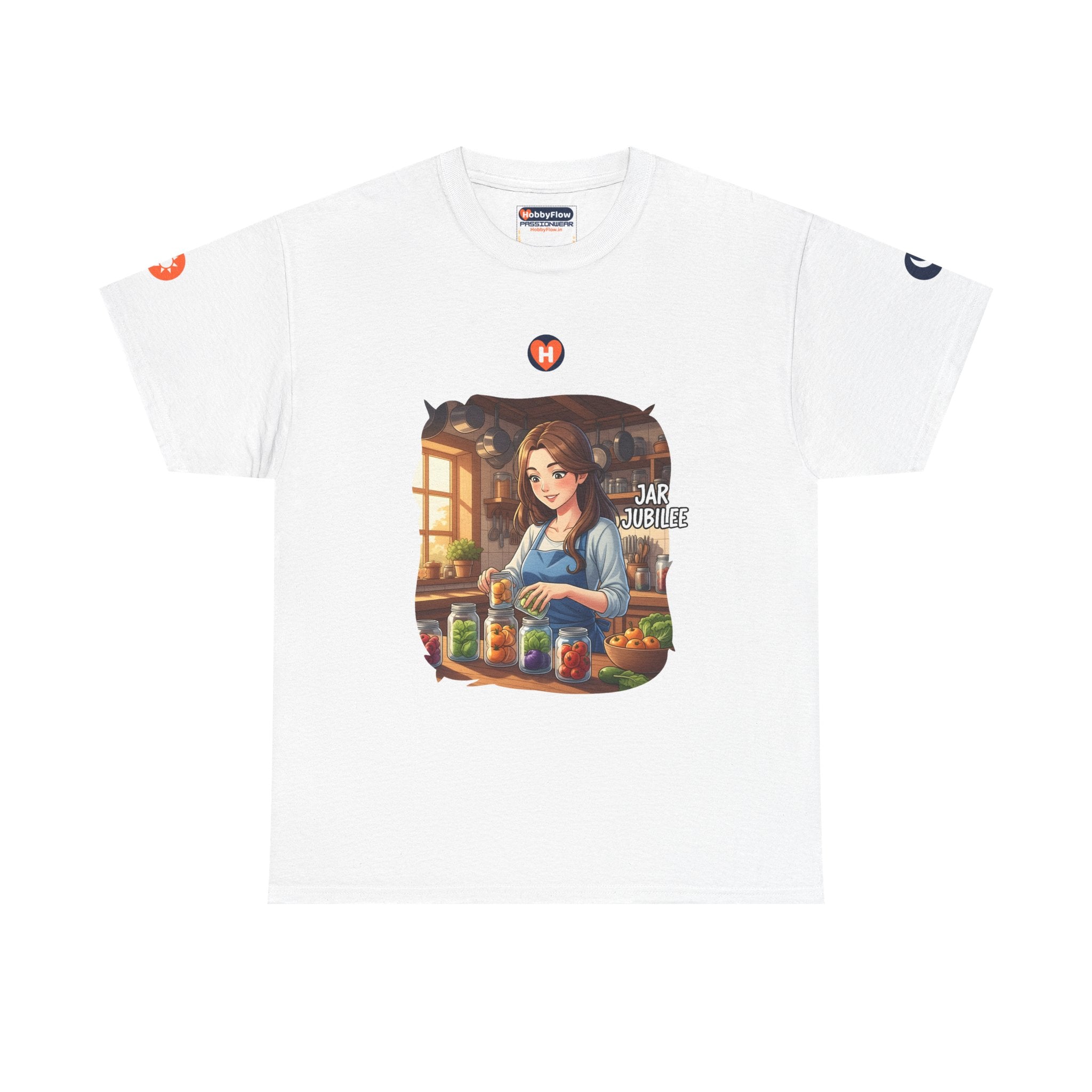 HobbyFlow #239 Canning Tee - Essential Food & Drink Wear: Savor Time, Sip the Preserved!