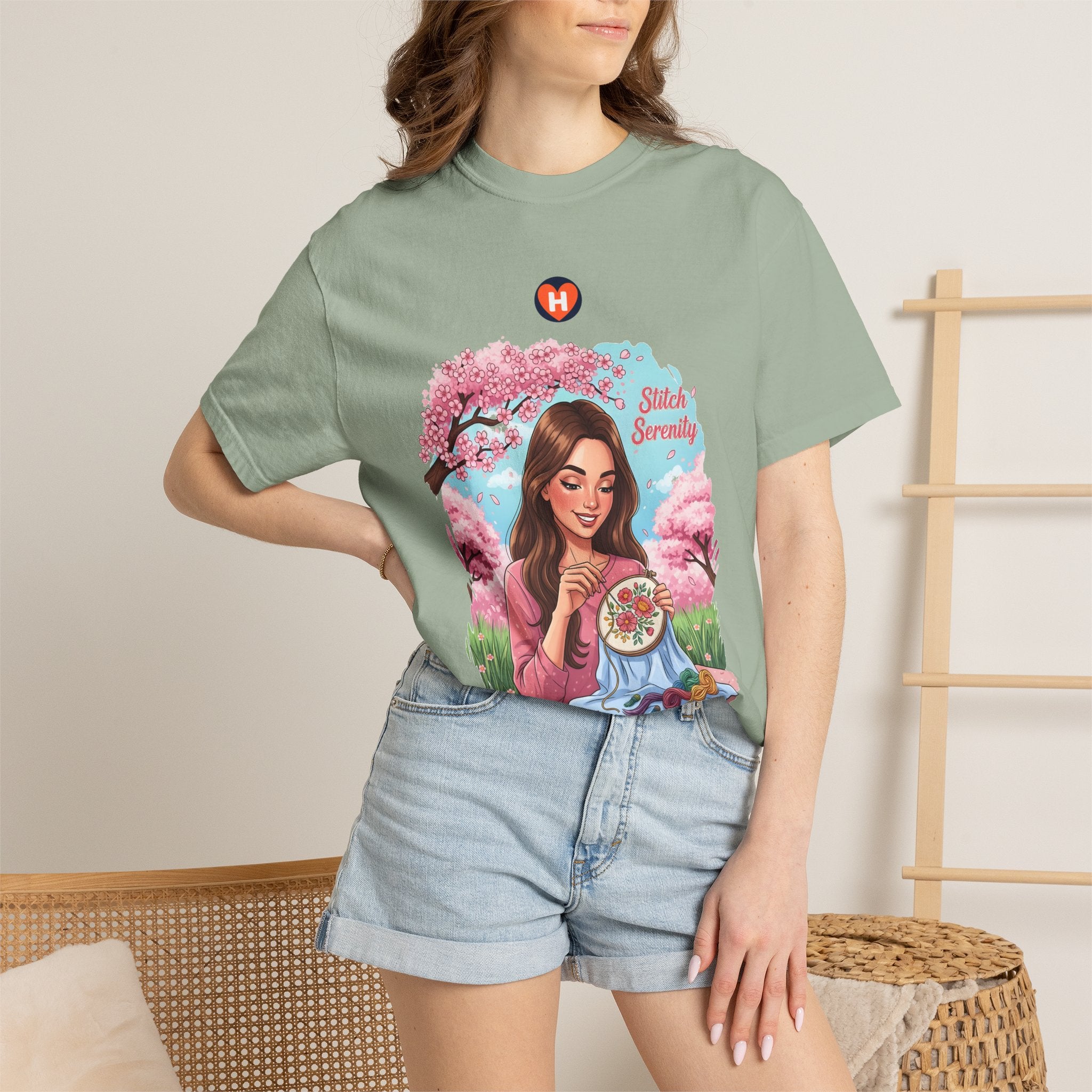 HobbyFlow Womens Essential Embroidery Passionwear