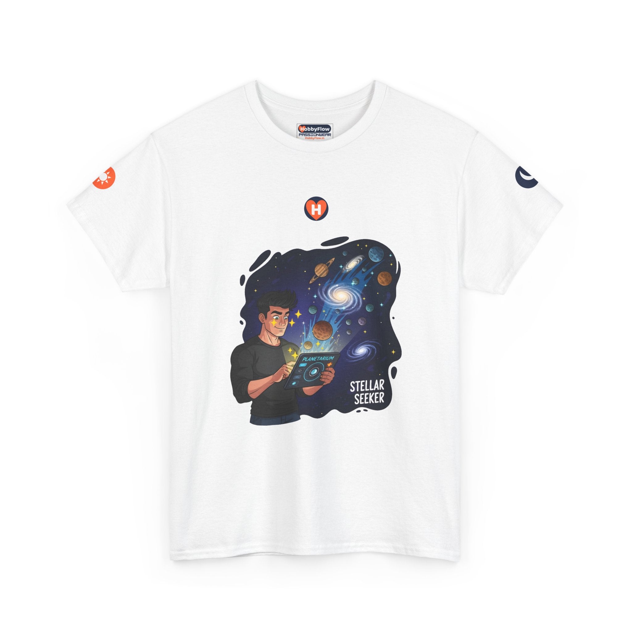 HobbyFlow #318 Astronomy software Tee - Essential Intellectual & Educational Wear: Galaxies Within Grasp, Passion Through Pixels.