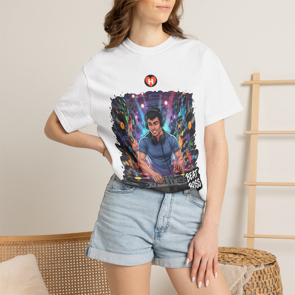 HobbyFlow Mens Essential Vinyl DJing (DJ for turntables) Passionwear