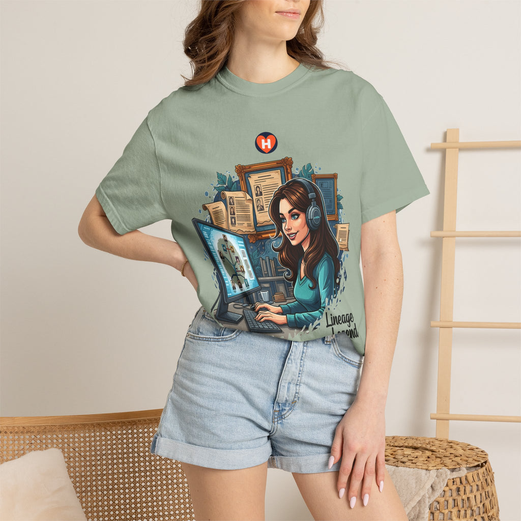 HobbyFlow Womens Essential Genealogy Passionwear