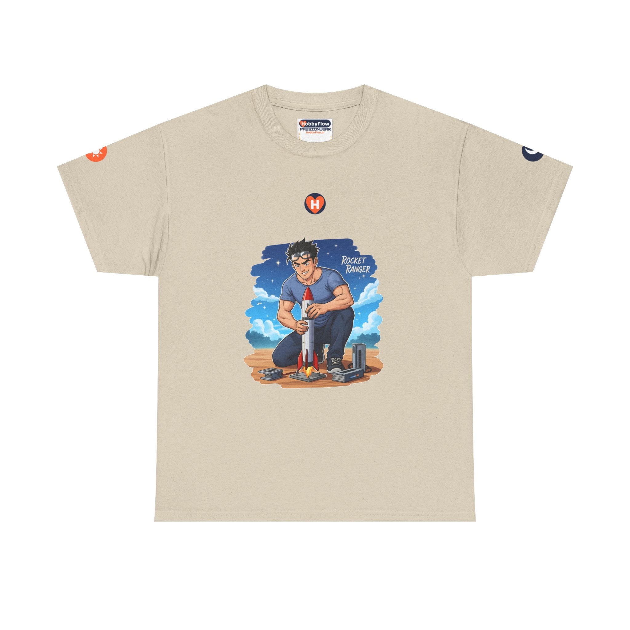 HobbyFlow #218 Model rocketry Tee - Essential Technology & DIY Wear: Thrill in Thrust, Dream Beyond Dust!