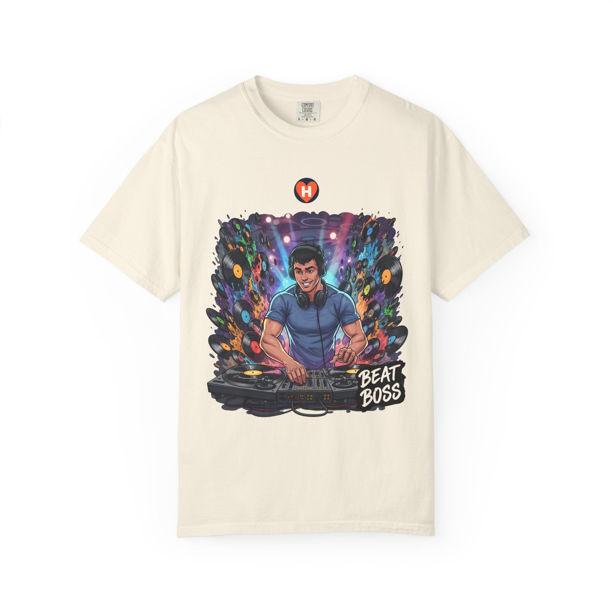HobbyFlow Mens Essential Vinyl DJing (DJ for turntables) Passionwear