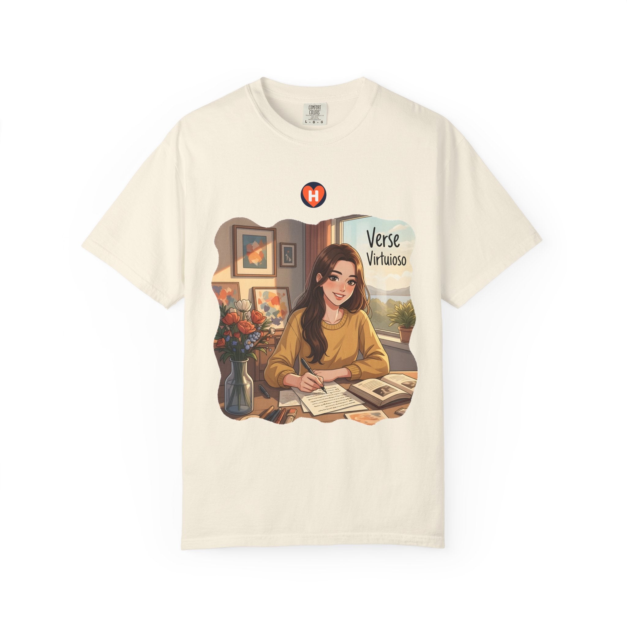 HobbyFlow Womens Essential Poetry writing Passionwear