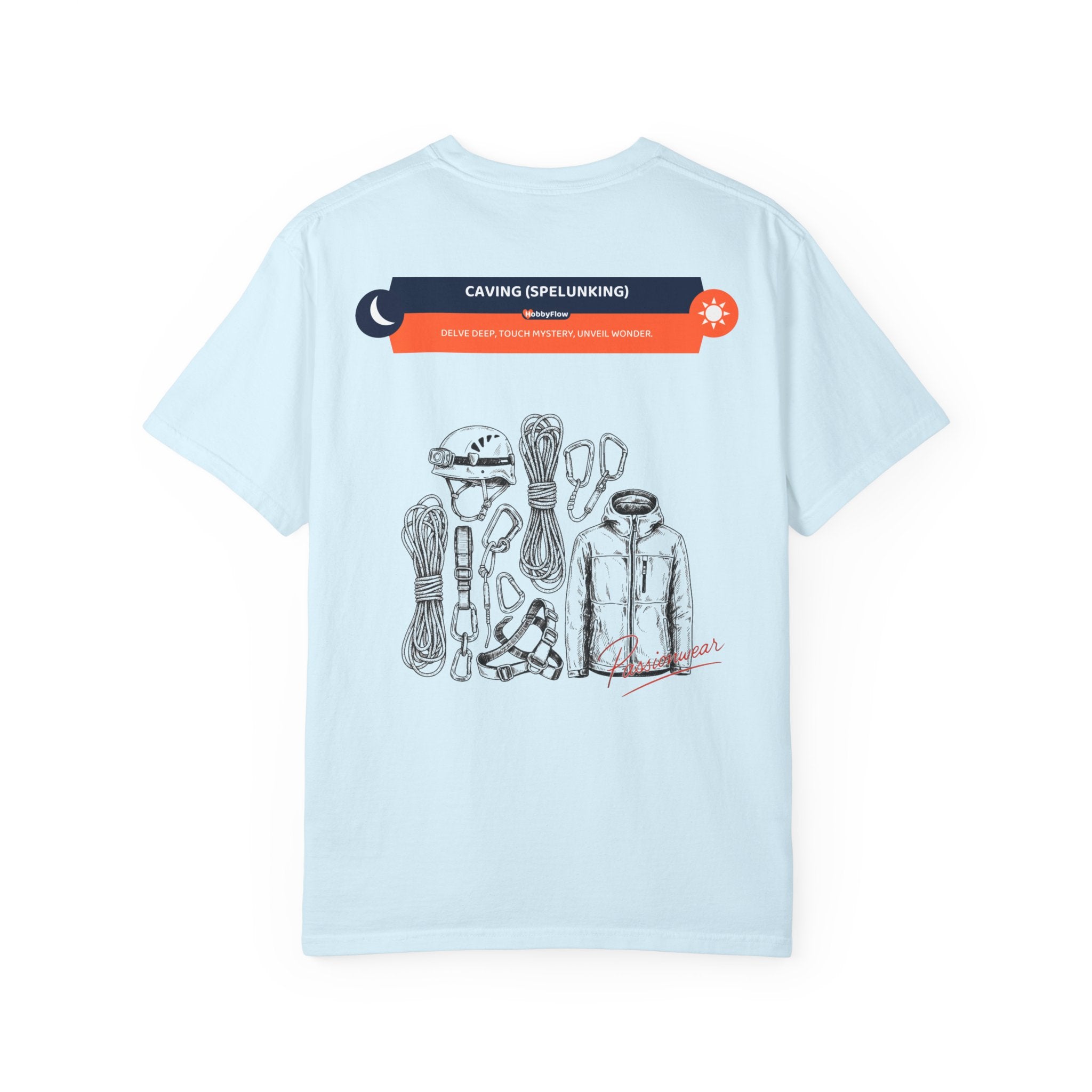 HobbyFlow Mens Essential Caving (Spelunking) Passionwear