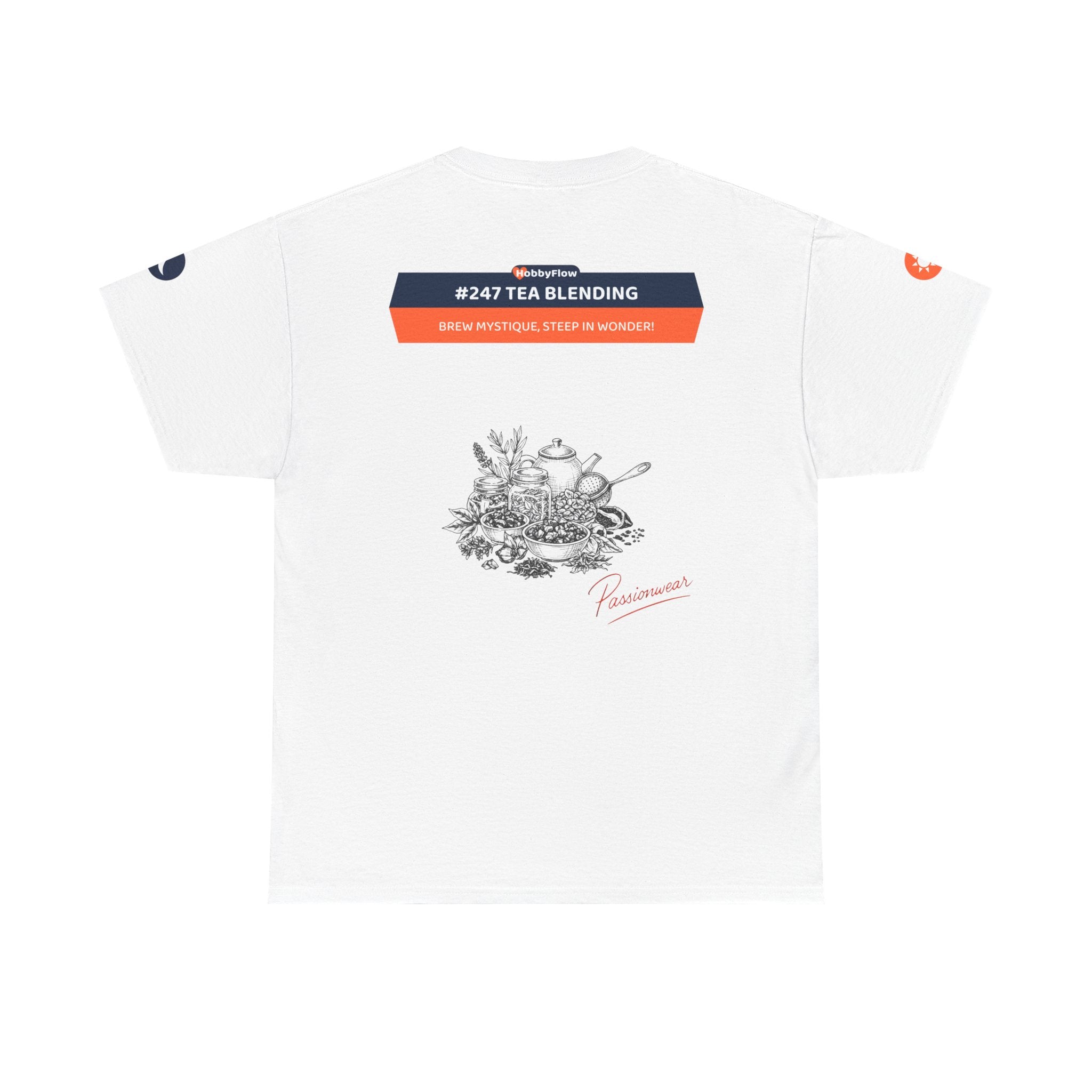 HobbyFlow #247 Tea blending Tee - Essential Food & Drink Wear: Brew Mystique, Steep in Wonder!