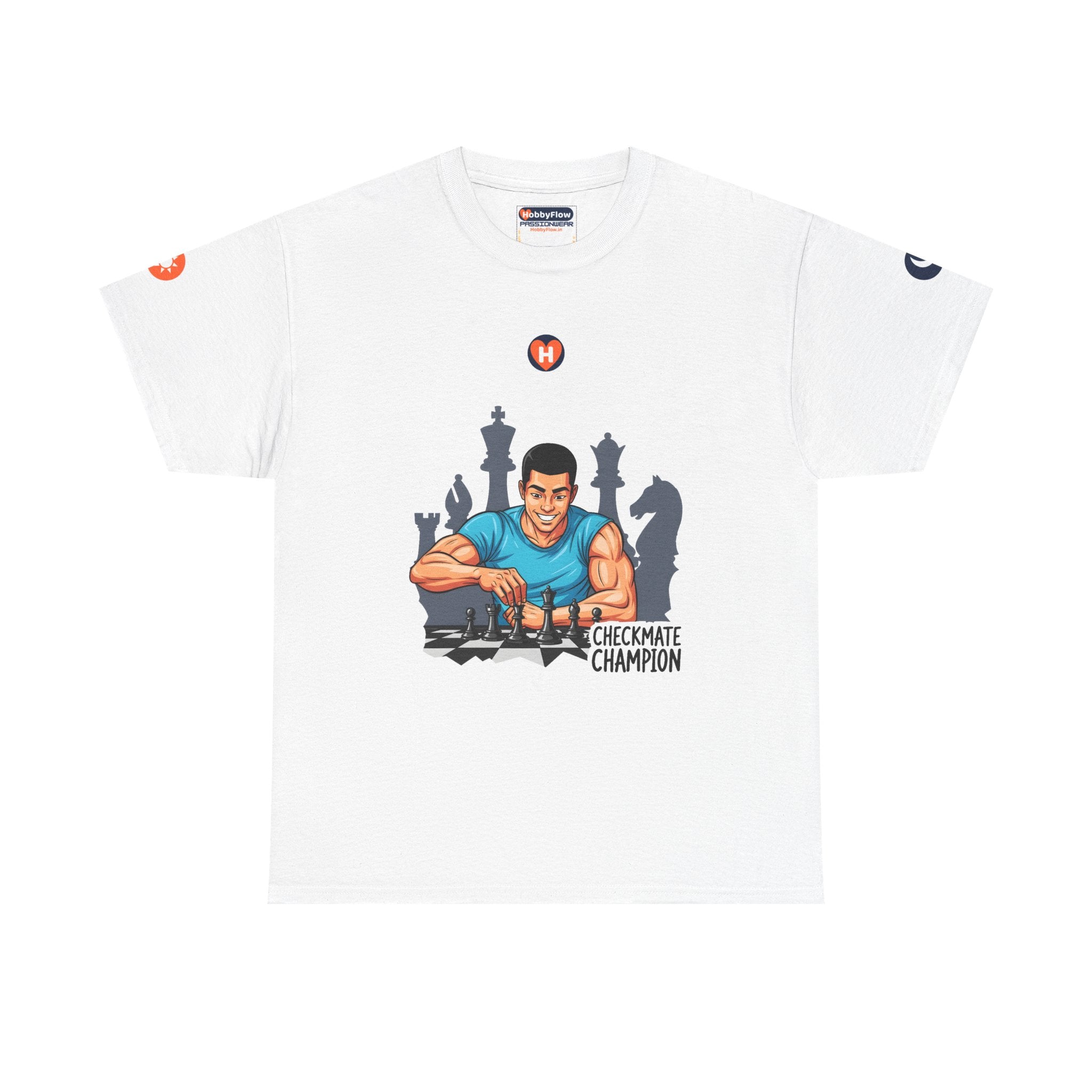 HobbyFlow #177 Chess Tee - Essential Games & Collecting Wear: Craft Strategies, Rule the Board!