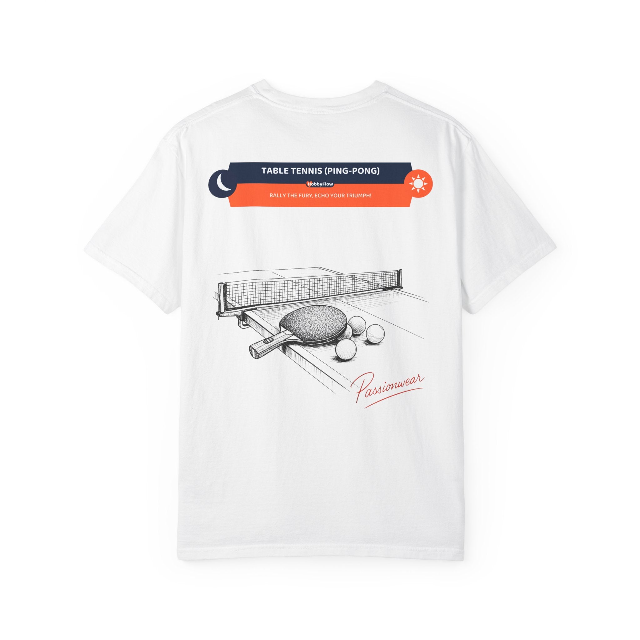 HobbyFlow Unisex Essential Table tennis (Ping-pong) Passionwear