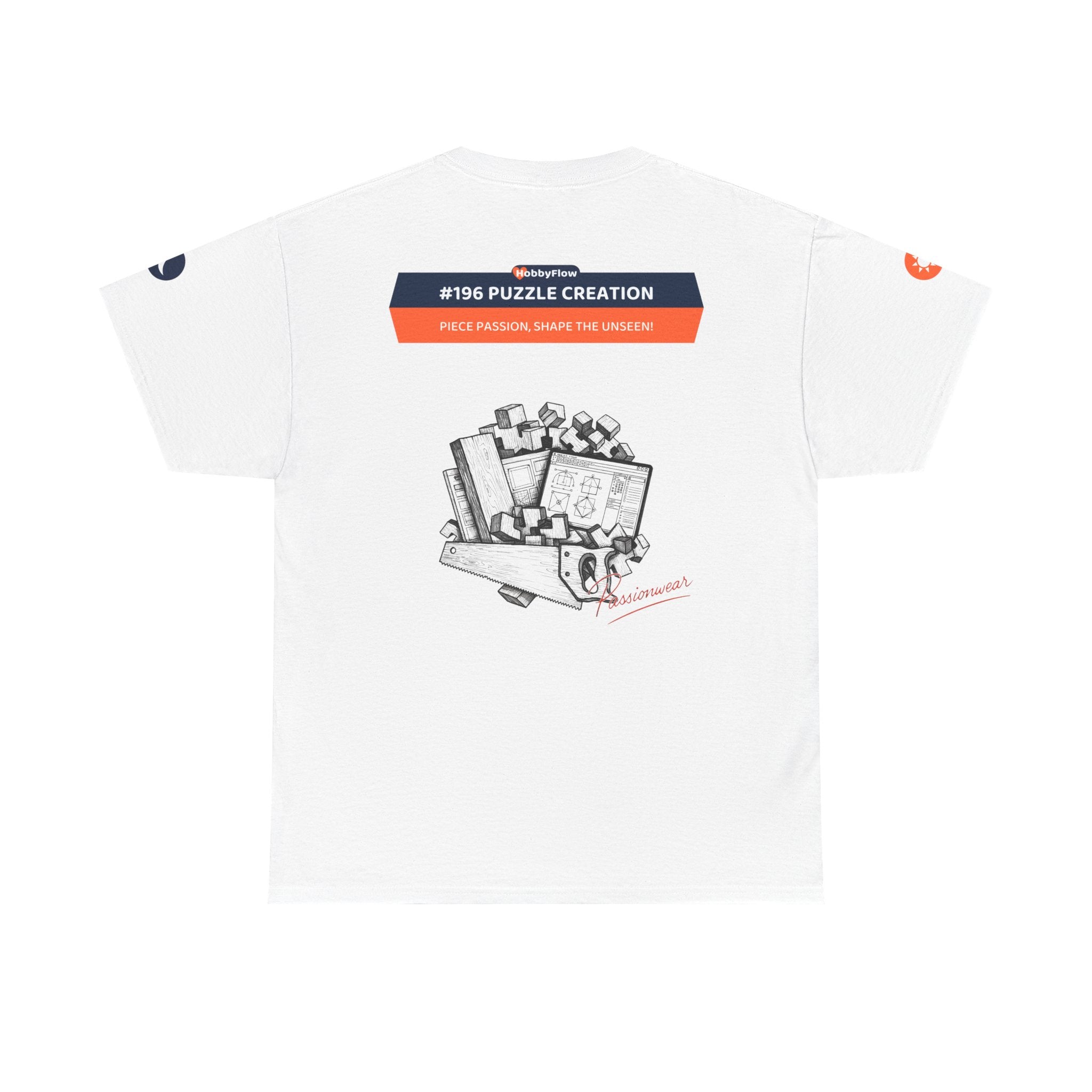 HobbyFlow #196 Puzzle creation Tee - Essential Games & Collecting Wear: Piece Passion, Shape the Unseen!
