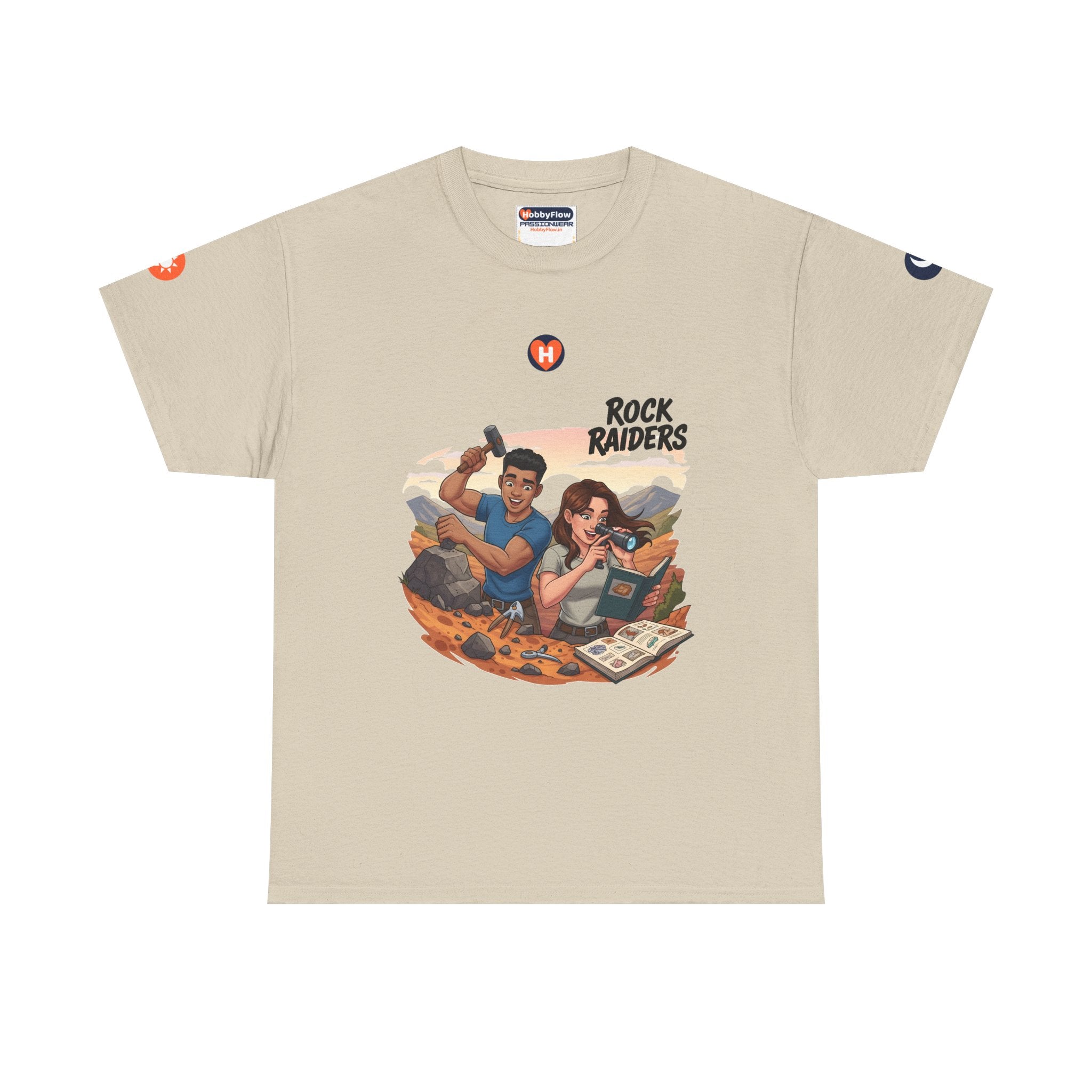 HobbyFlow #283 Geology Tee - Essential Gardening & Nature Wear: Unearth Wonders, Kindle Earth's Echo.