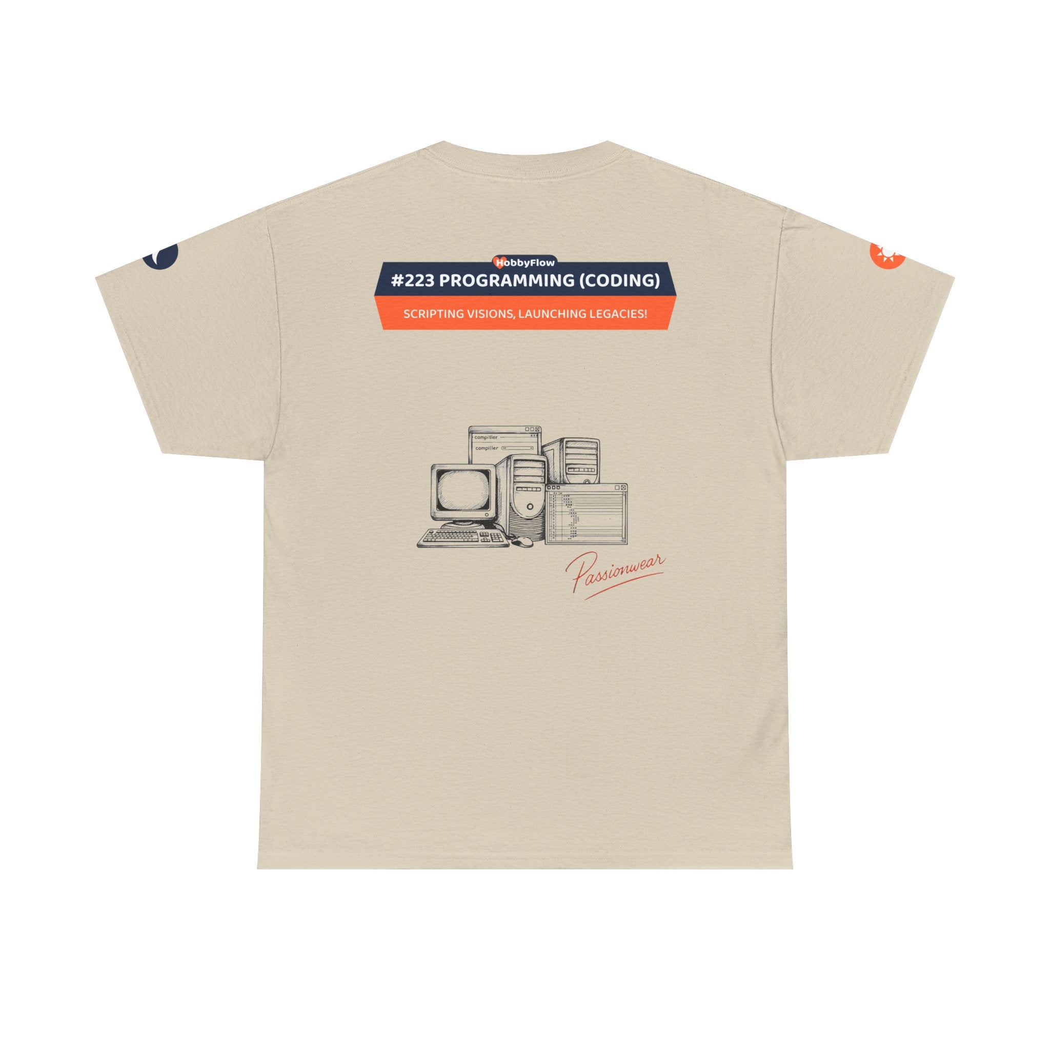 HobbyFlow #223 Programming (Coding) Tee - Essential Technology & DIY Wear: Scripting Visions, Launching Legacies!