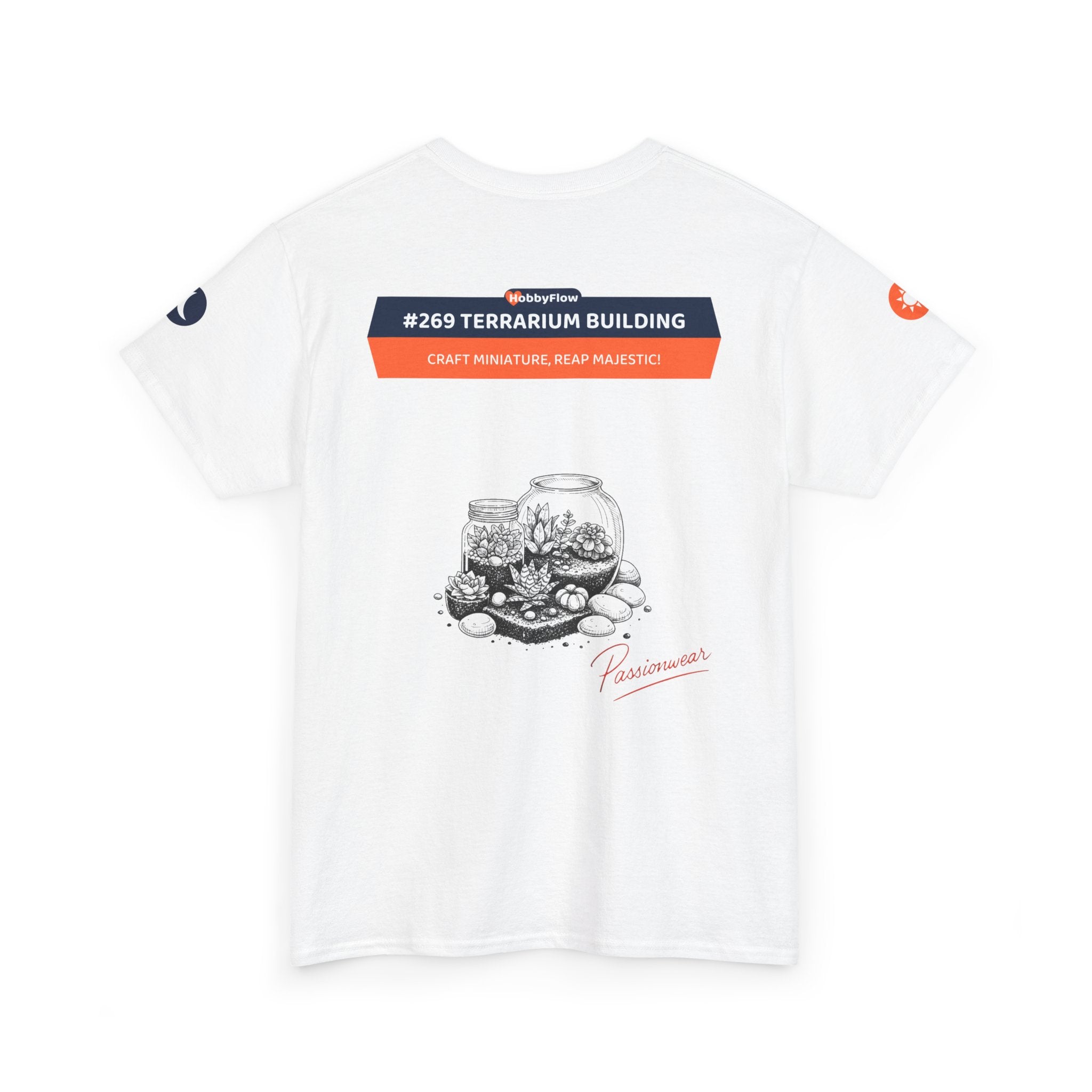 HobbyFlow #269 Terrarium building Tee - Essential Gardening & Nature Wear: Craft Miniature, Reap Majestic!