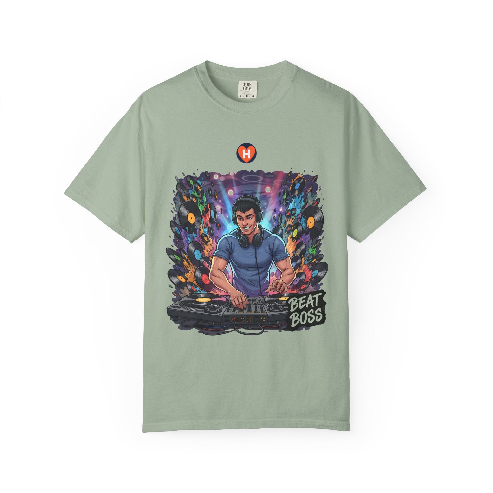 HobbyFlow Mens Essential Vinyl DJing (DJ for turntables) Passionwear