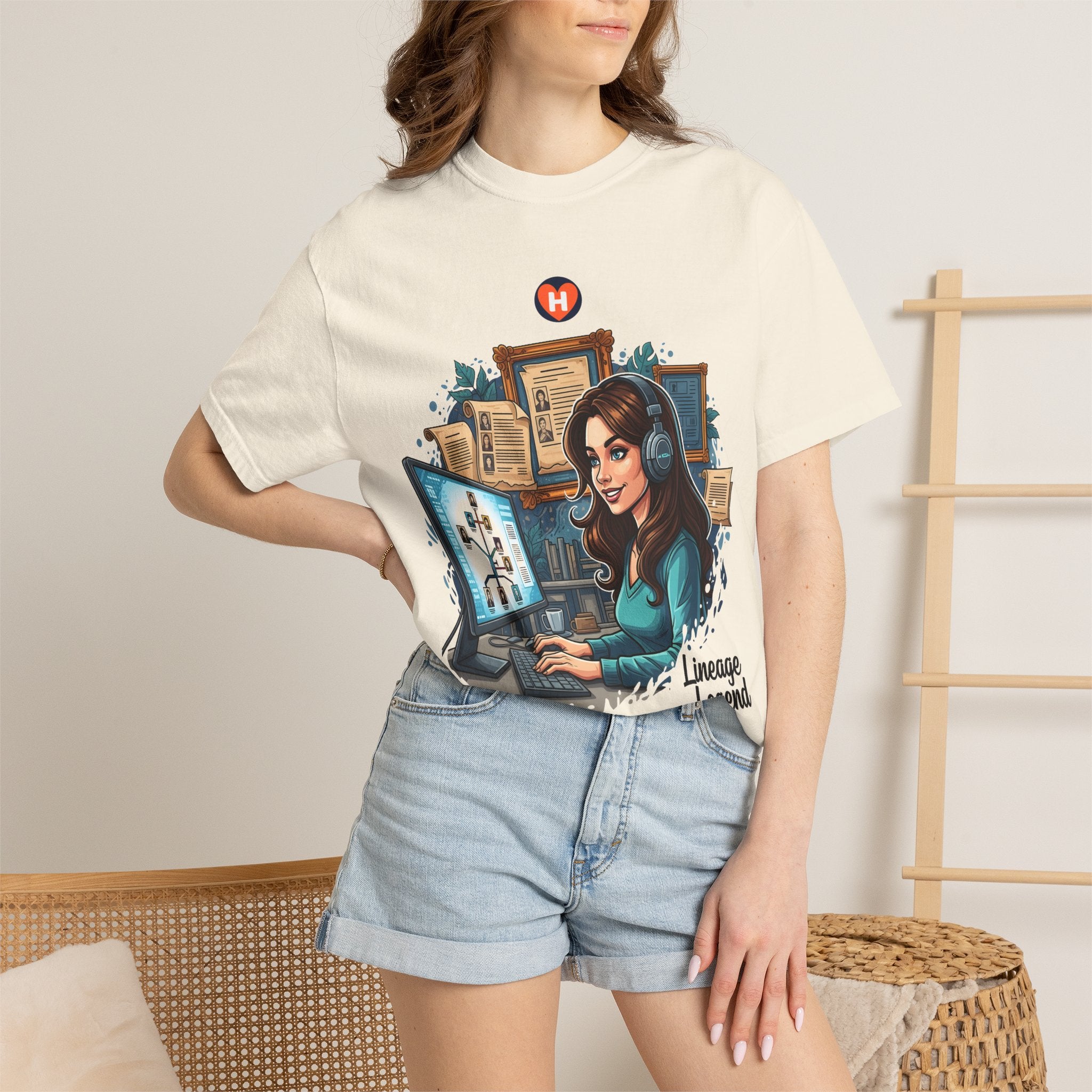 HobbyFlow Womens Essential Genealogy Passionwear