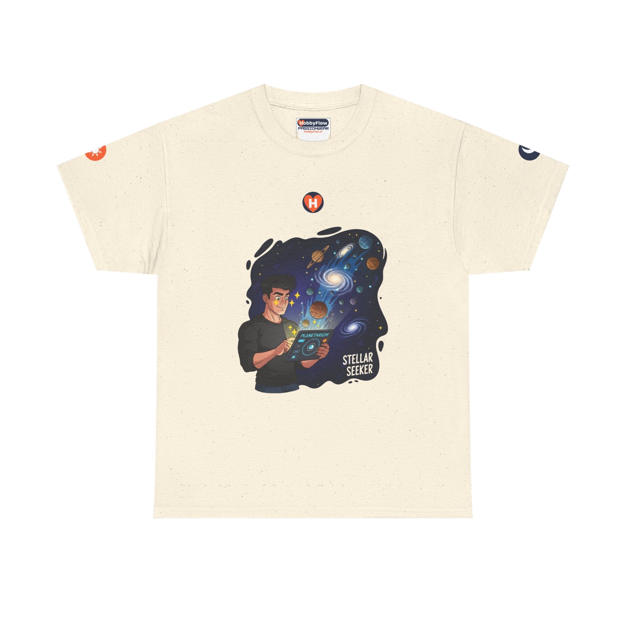 HobbyFlow #318 Astronomy software Tee - Essential Intellectual & Educational Wear: Galaxies Within Grasp, Passion Through Pixels.