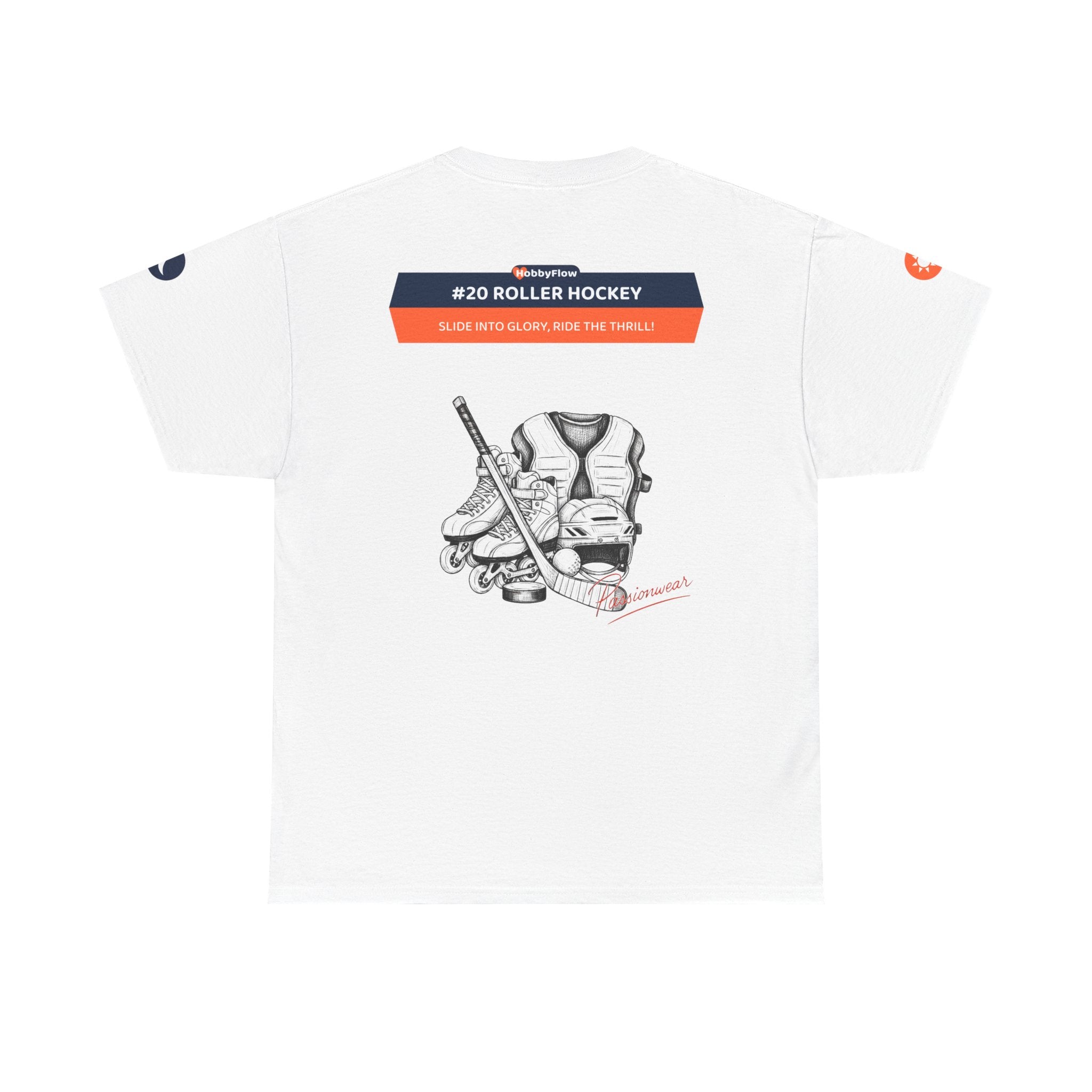 HobbyFlow #20 Roller hockey Tee - Essential Sports & Adventure Wear: Slide into Glory, Ride the Thrill!